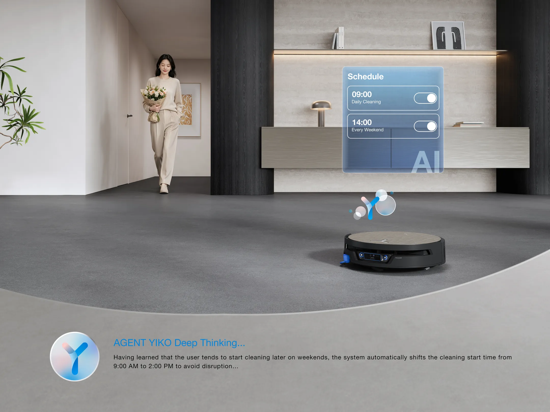 Aspirateur robot 2en1 Deebot X12S Family