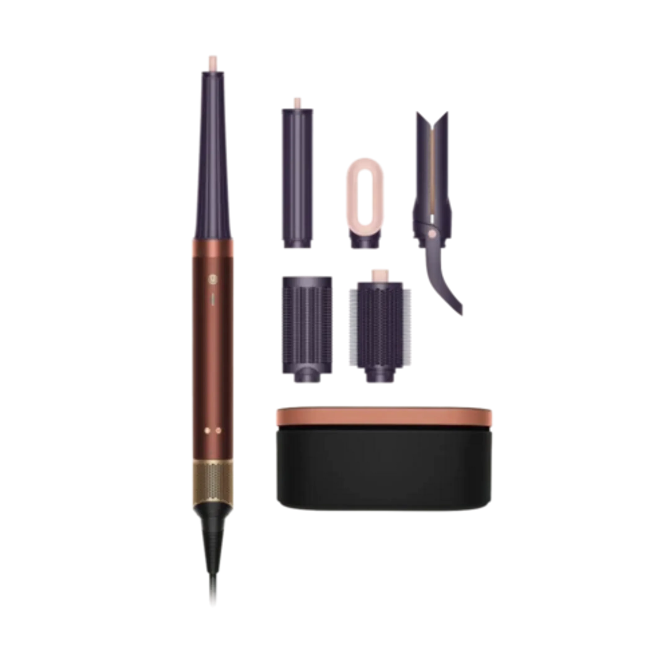 Airwrap Co-anda2x Straight + Wavy Copper Plum