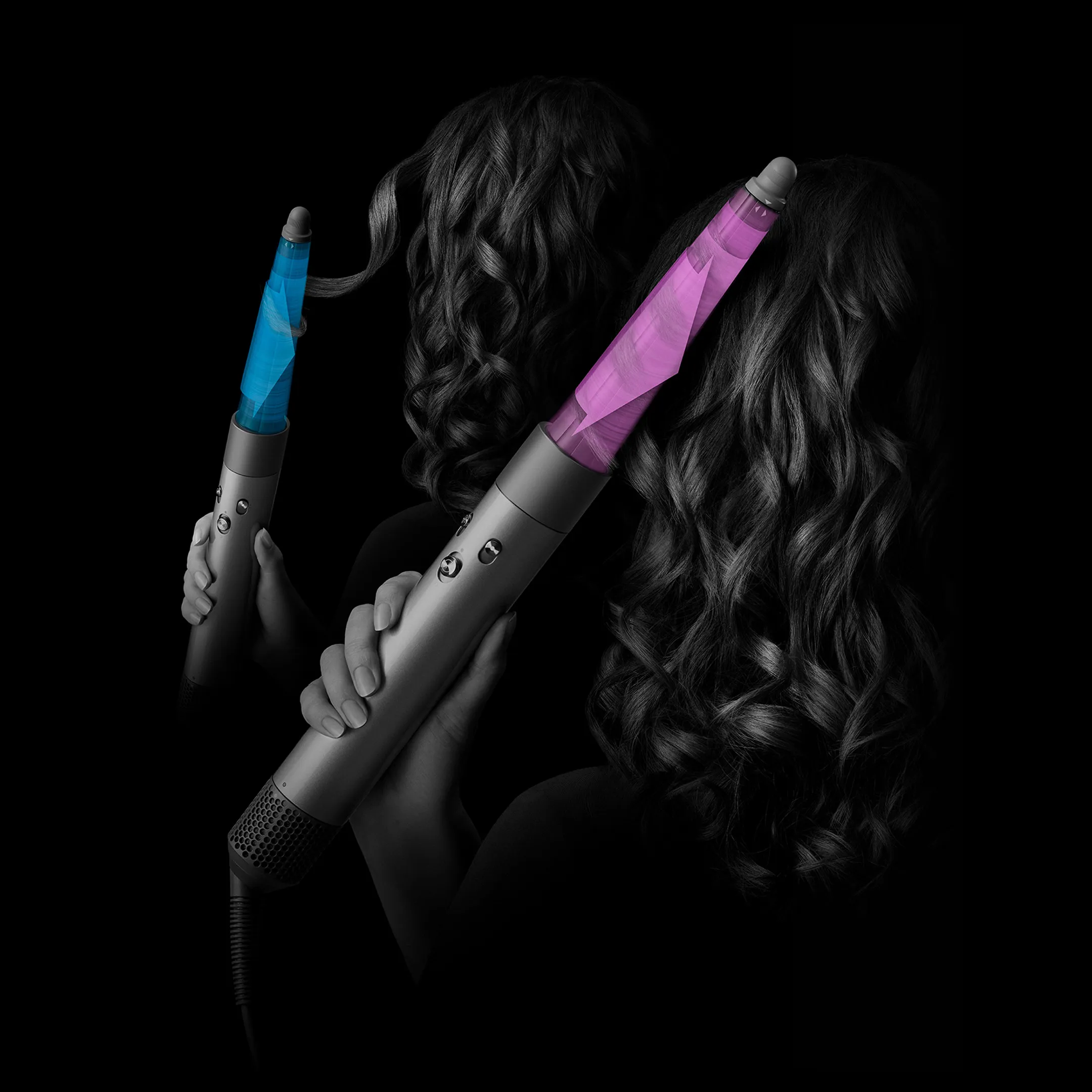 Airwrap i.d. Straight + Wavy Copper Plum