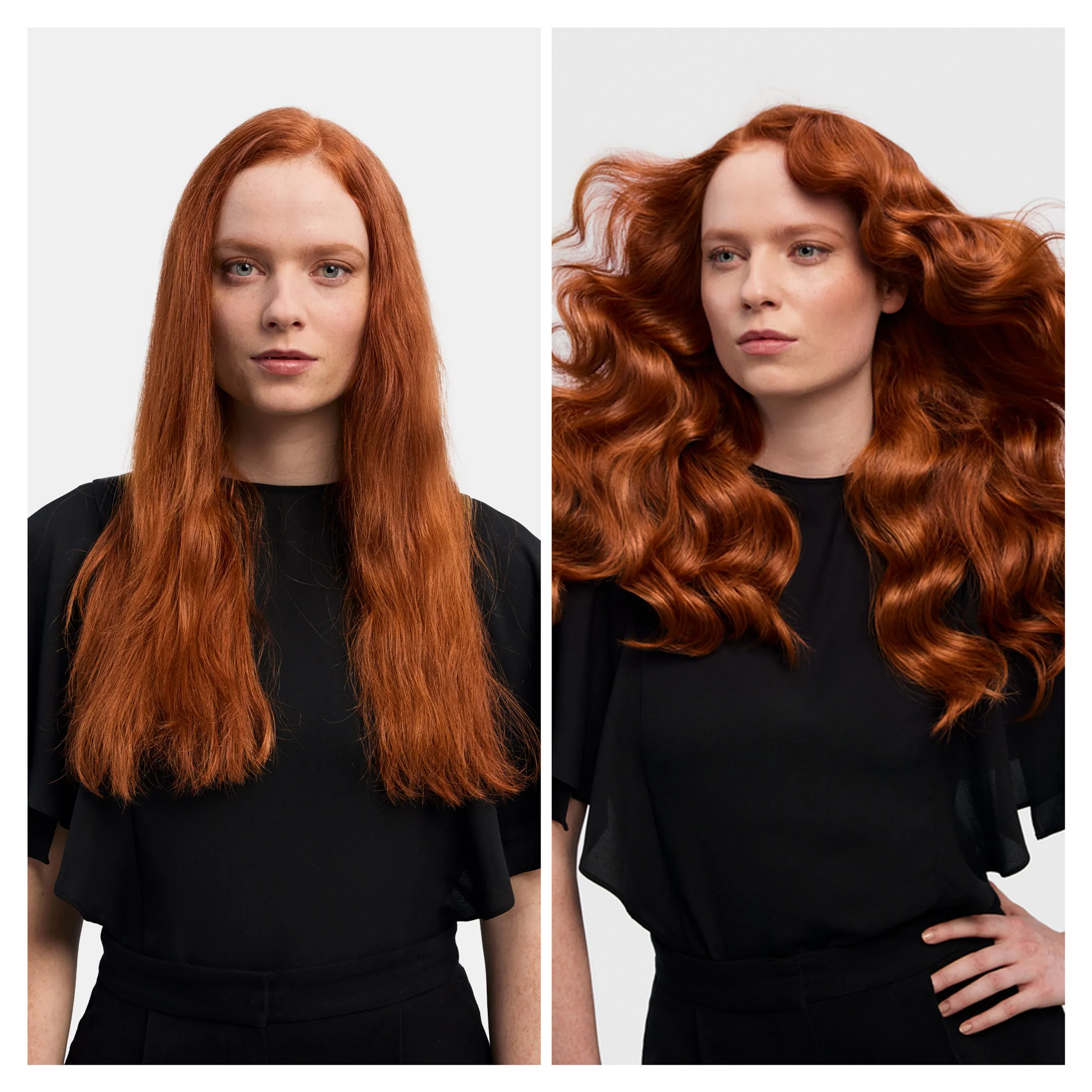 Airwrap i.d. Straight + Wavy Copper Plum