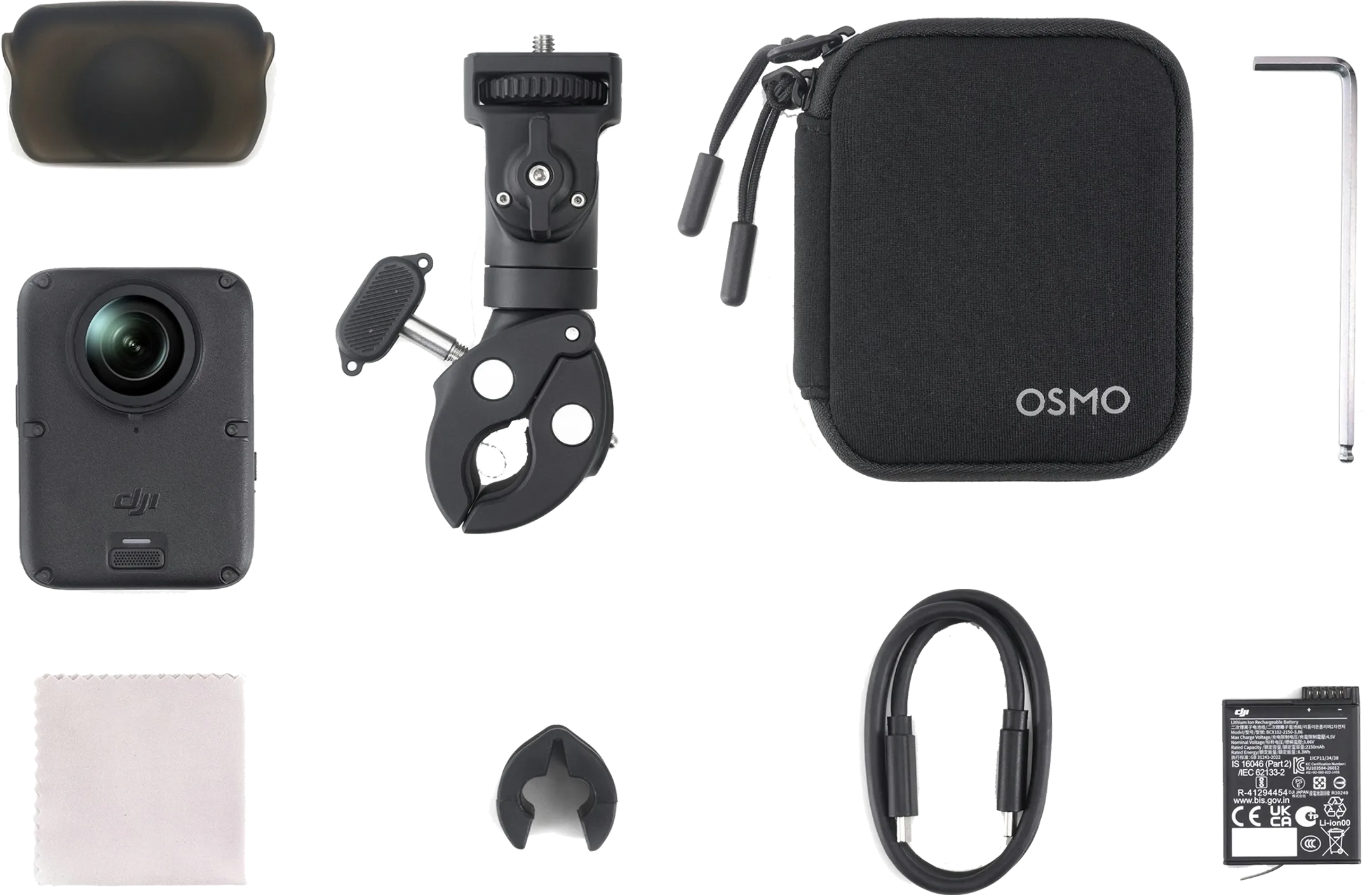 Osmo 360 II Riding Combo Zwart