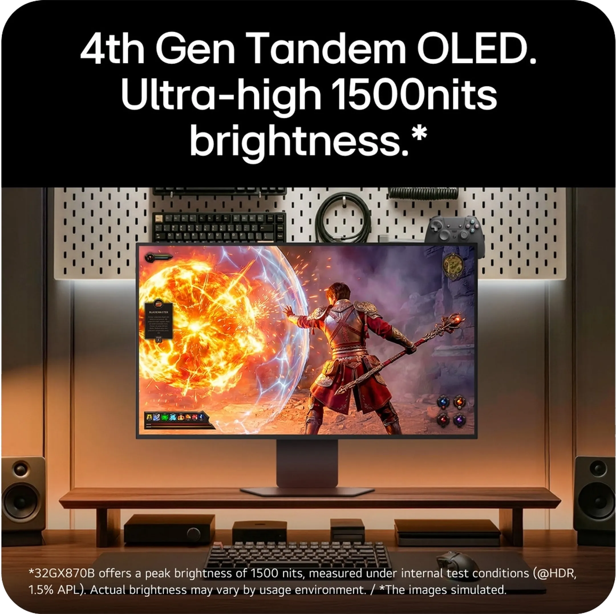 32GX870B-B.AEU Gaming - 32" 4K Ultra HD