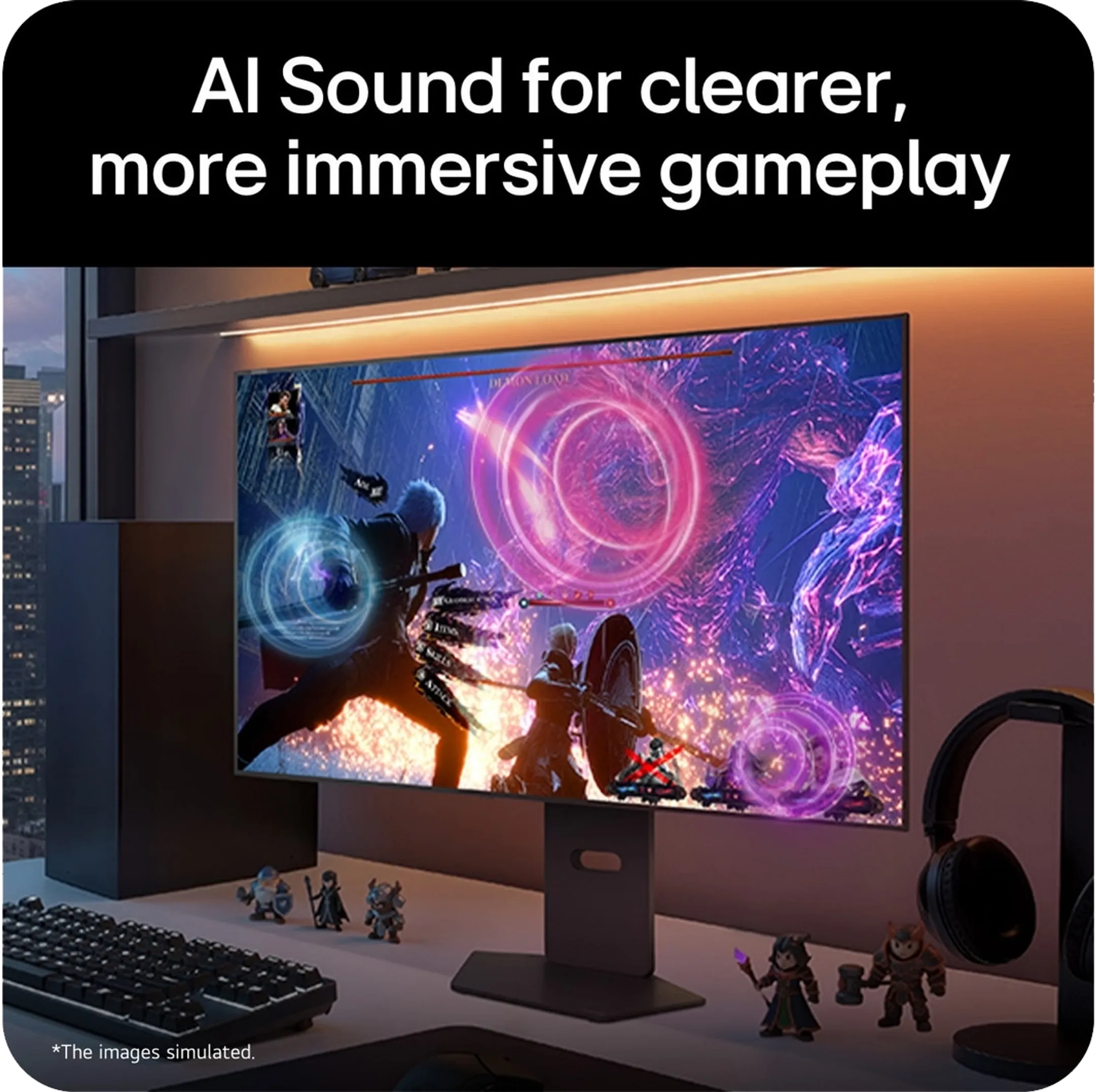 32GX870B-B.AEU Gaming - 32" 4K Ultra HD