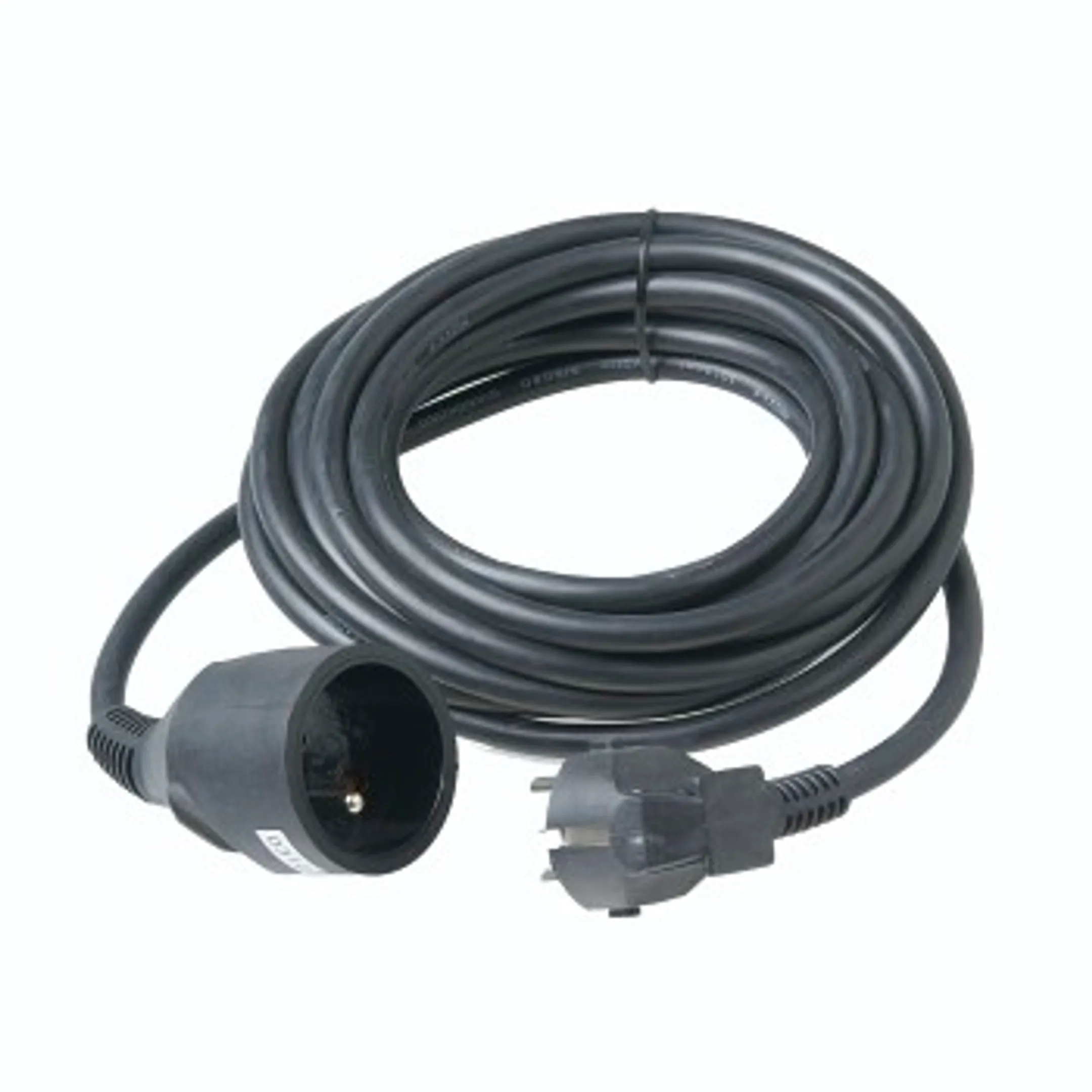 Rallonge, PVC, 5 m - Noir