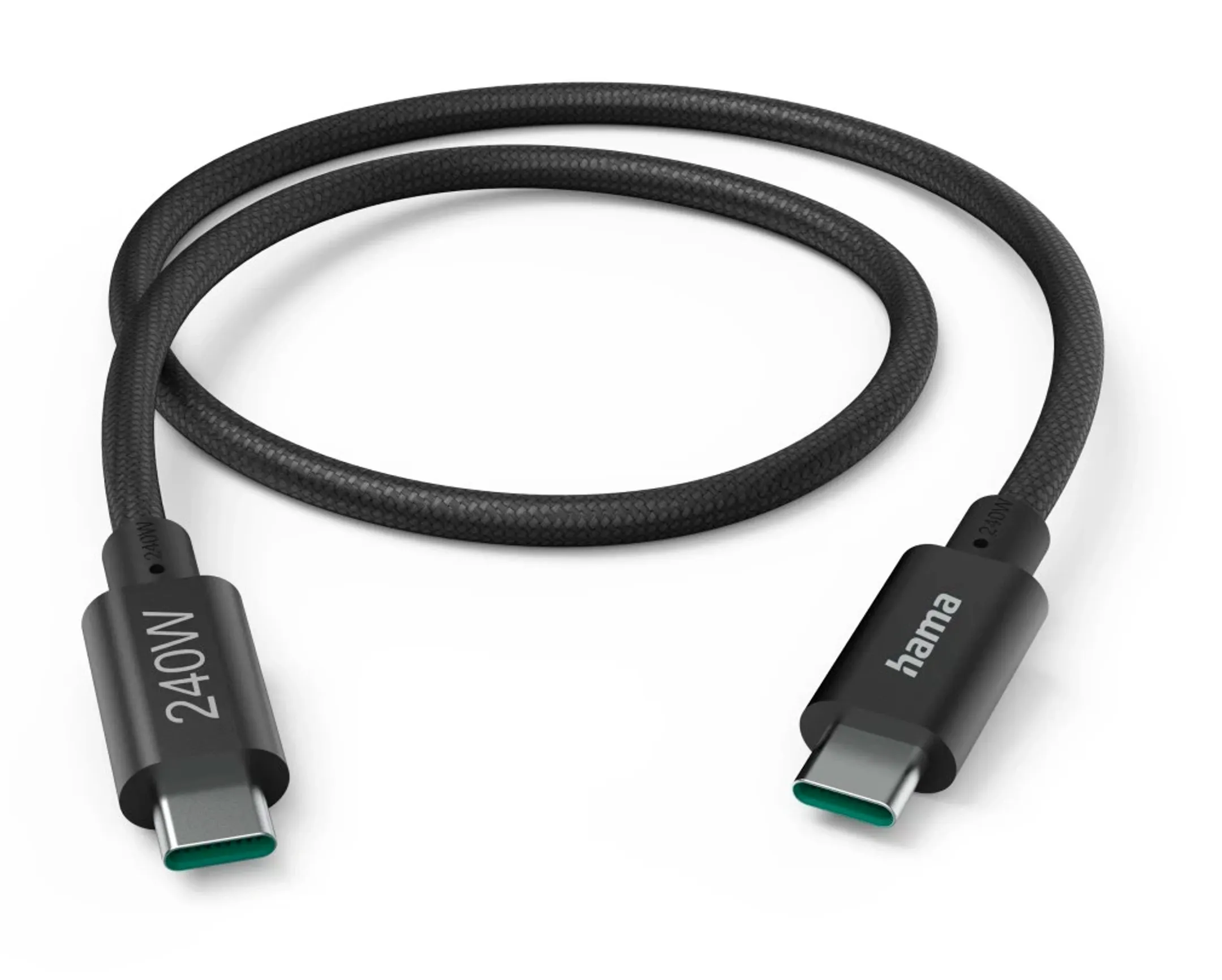 Câble de recharge USB-C - USB-C, 240 W, USB 3.2 - 1,5 Gbit/s - 1,5 m