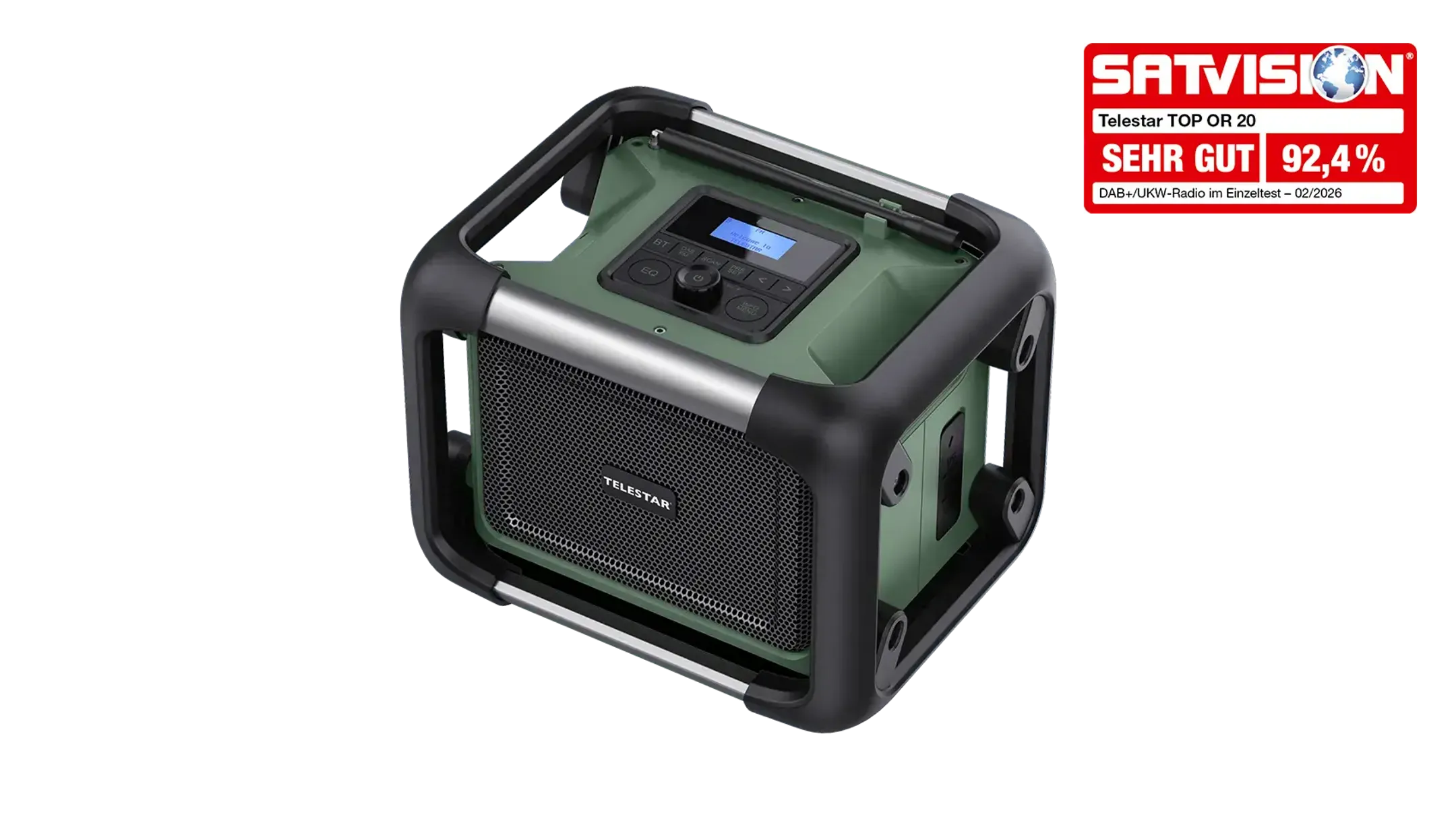 Radio d'extérieur robuste TOP OR 20 - DAB+/FM
