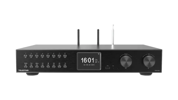 Radio TOP 500 HiFi-tuner - Zwart