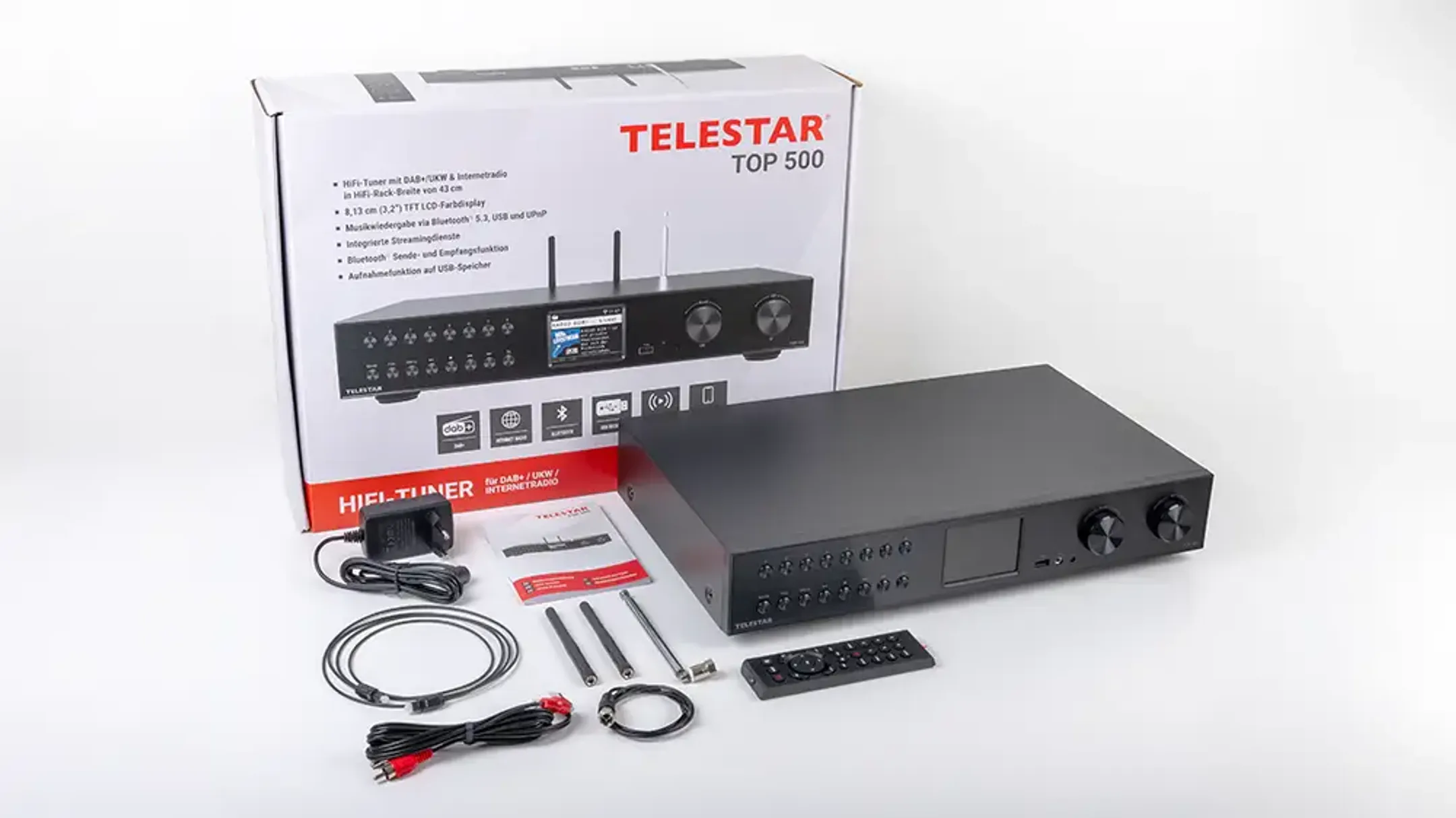 Radio TOP 500 HiFi-tuner - Noir