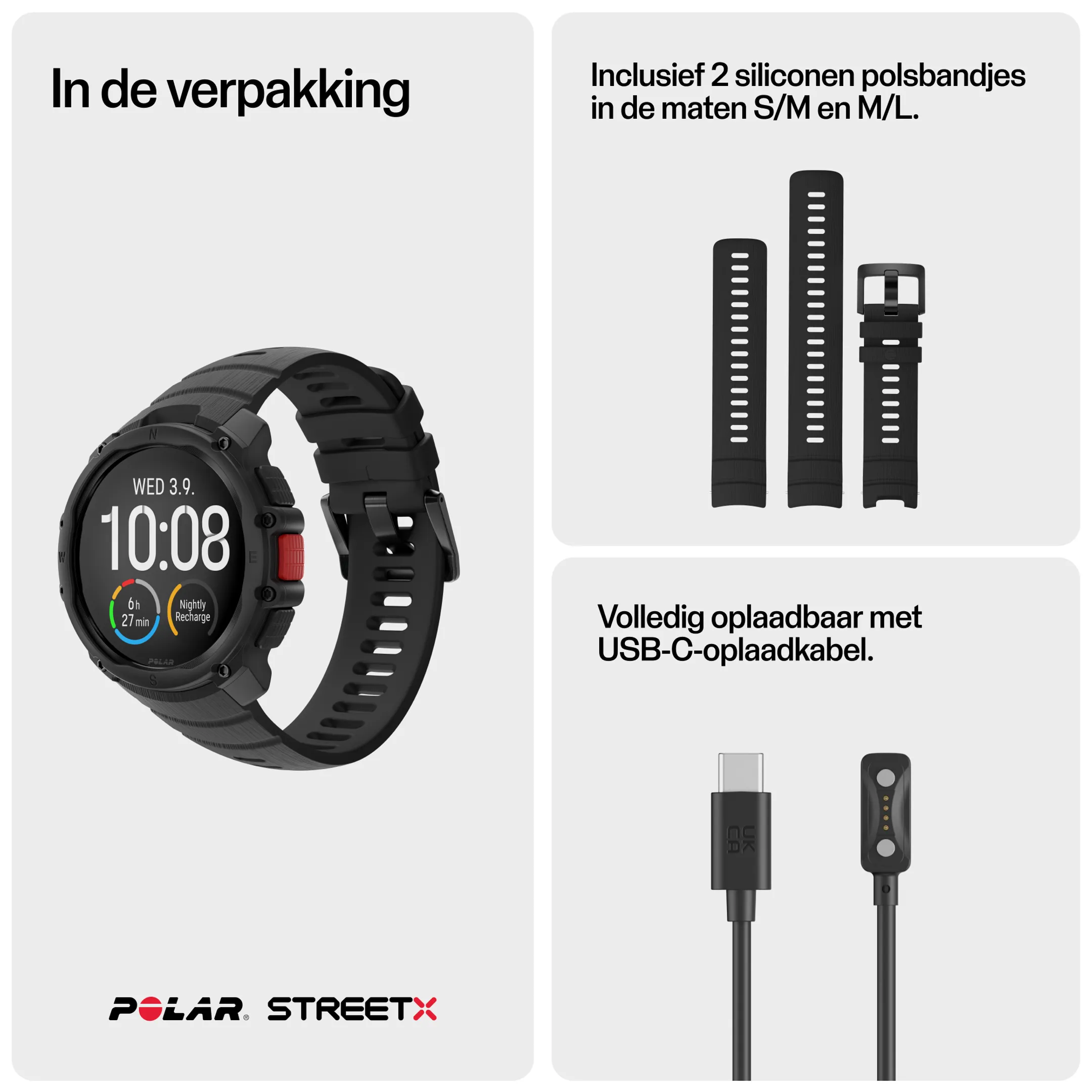 Street X - GPS - Zwart