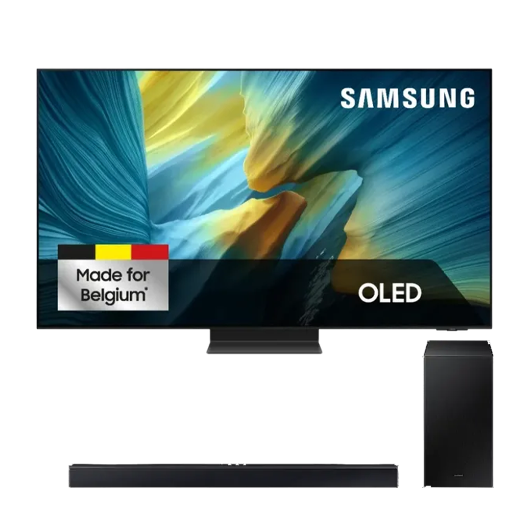 Samsung Bundel - OLED 4K QE55S95F (2025) - 55 inch + HW-C450 soundbar - 2.1 kanalen