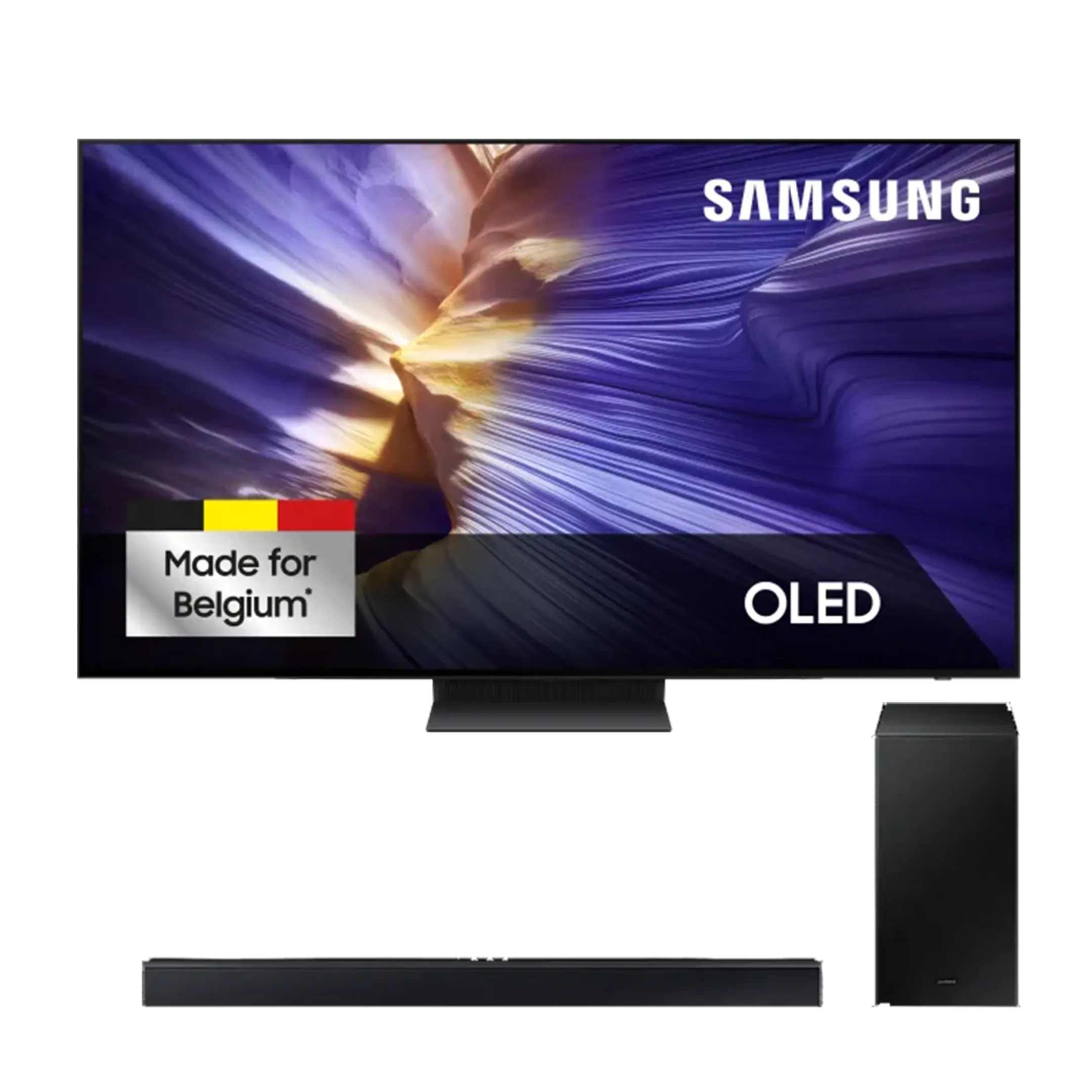 Bundel - OLED TV 4K QE65S92F (2025) - 65 inch + HW-C450 soundbar - 2.1 kanalen