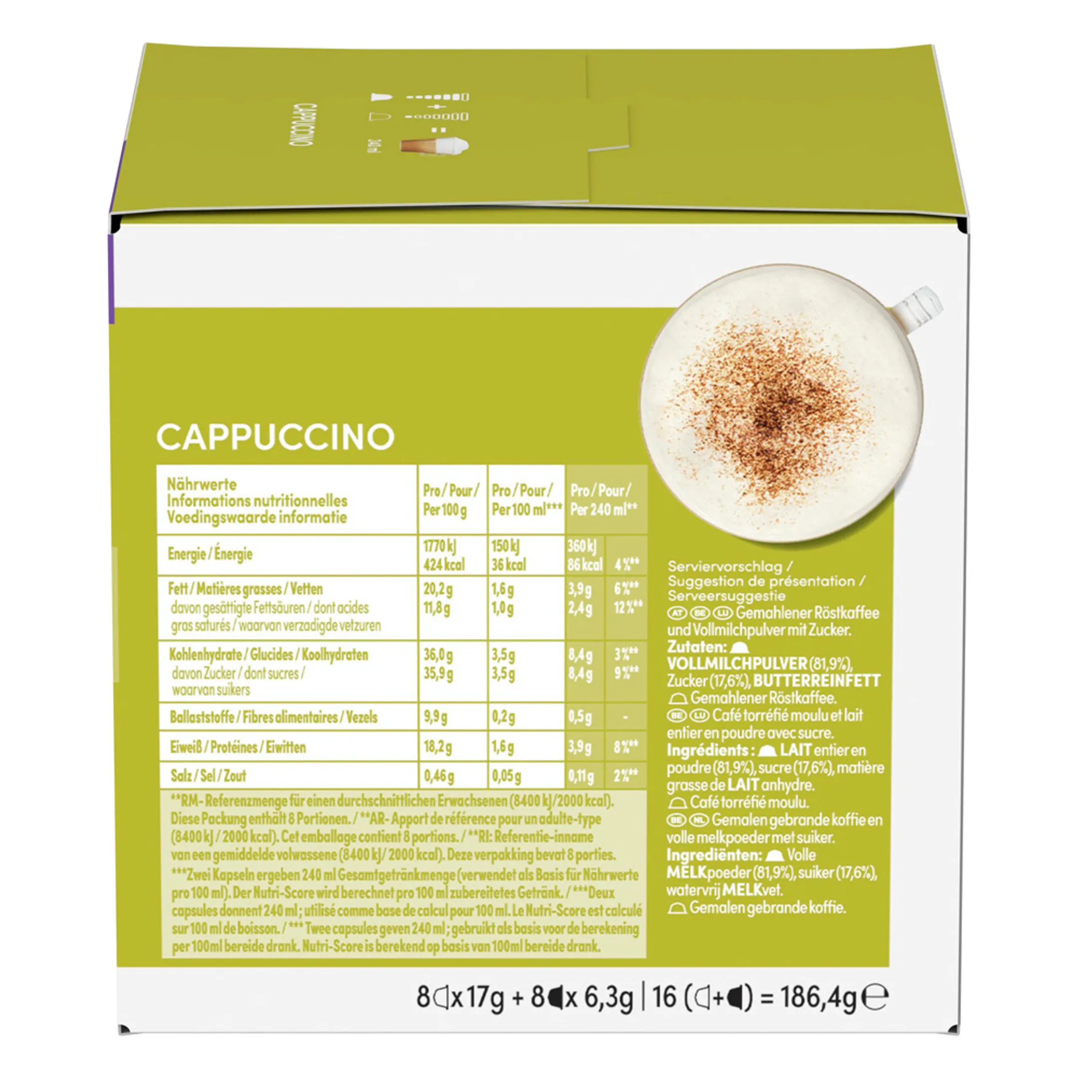 NESCAFÉ Dolce Gusto Cappuccino 16 capsules