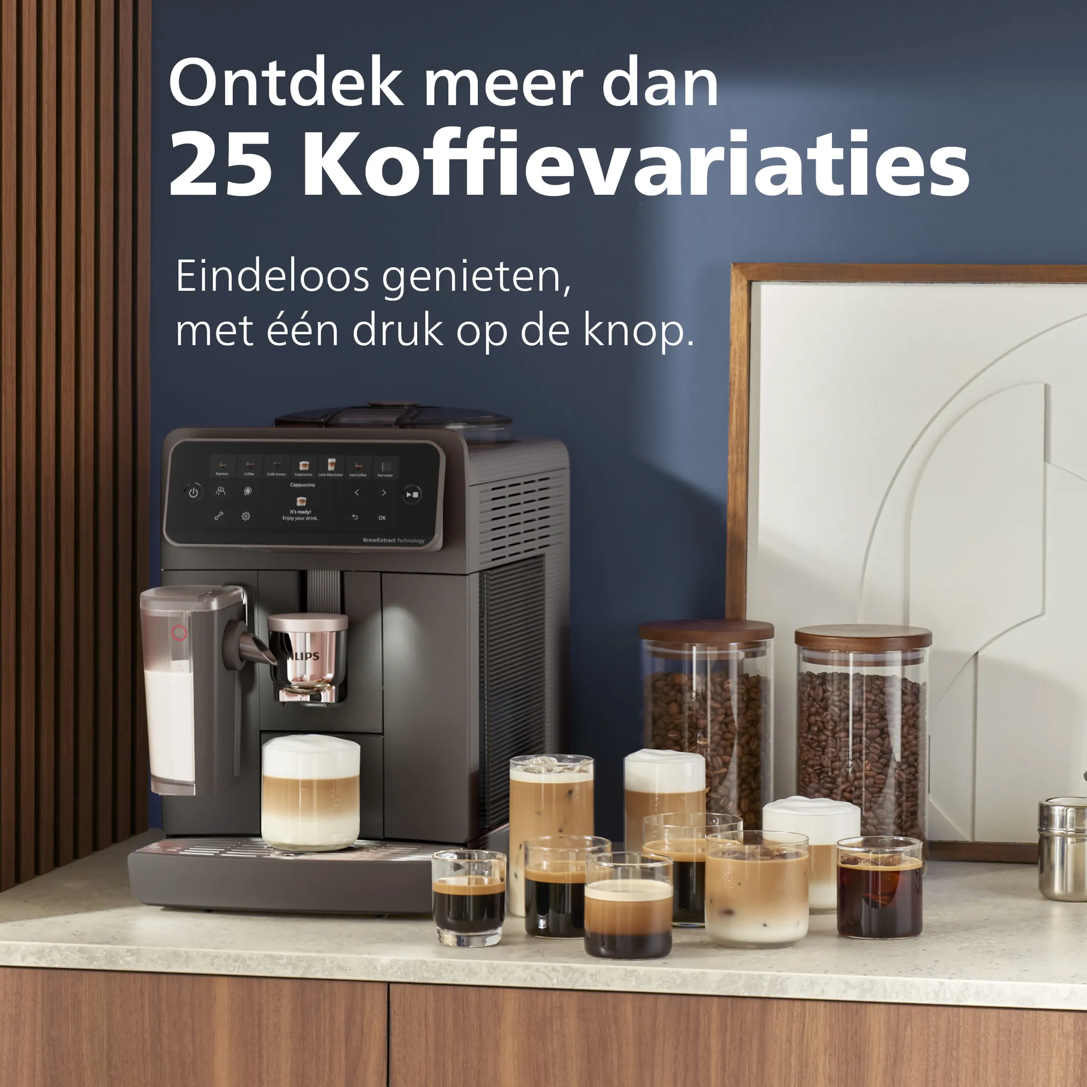 Volautomatische Espressomachine Café Aromis 6000-serie EP6551/91