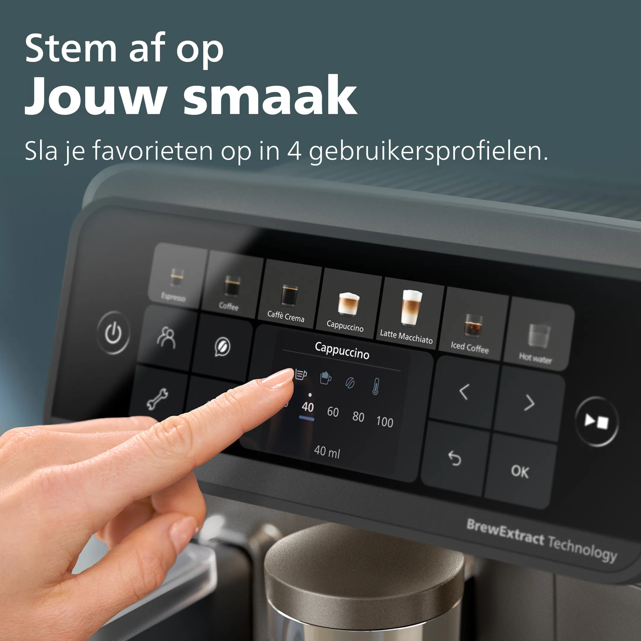 Volautomatische Espressomachine Café Aromis 6000-serie EP6551/91