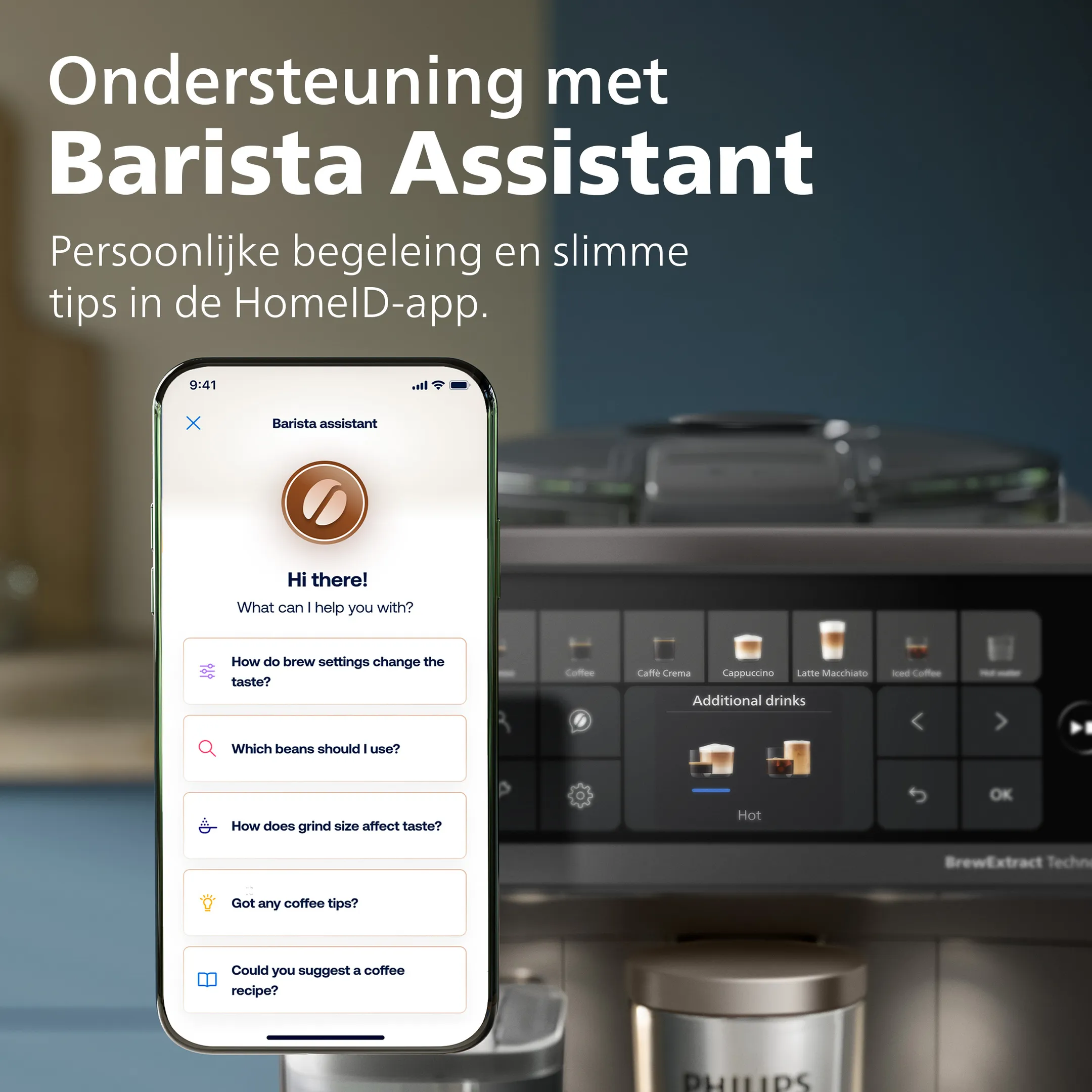 Volautomatische Espressomachine Café Aromis 6000-serie EP6551/91