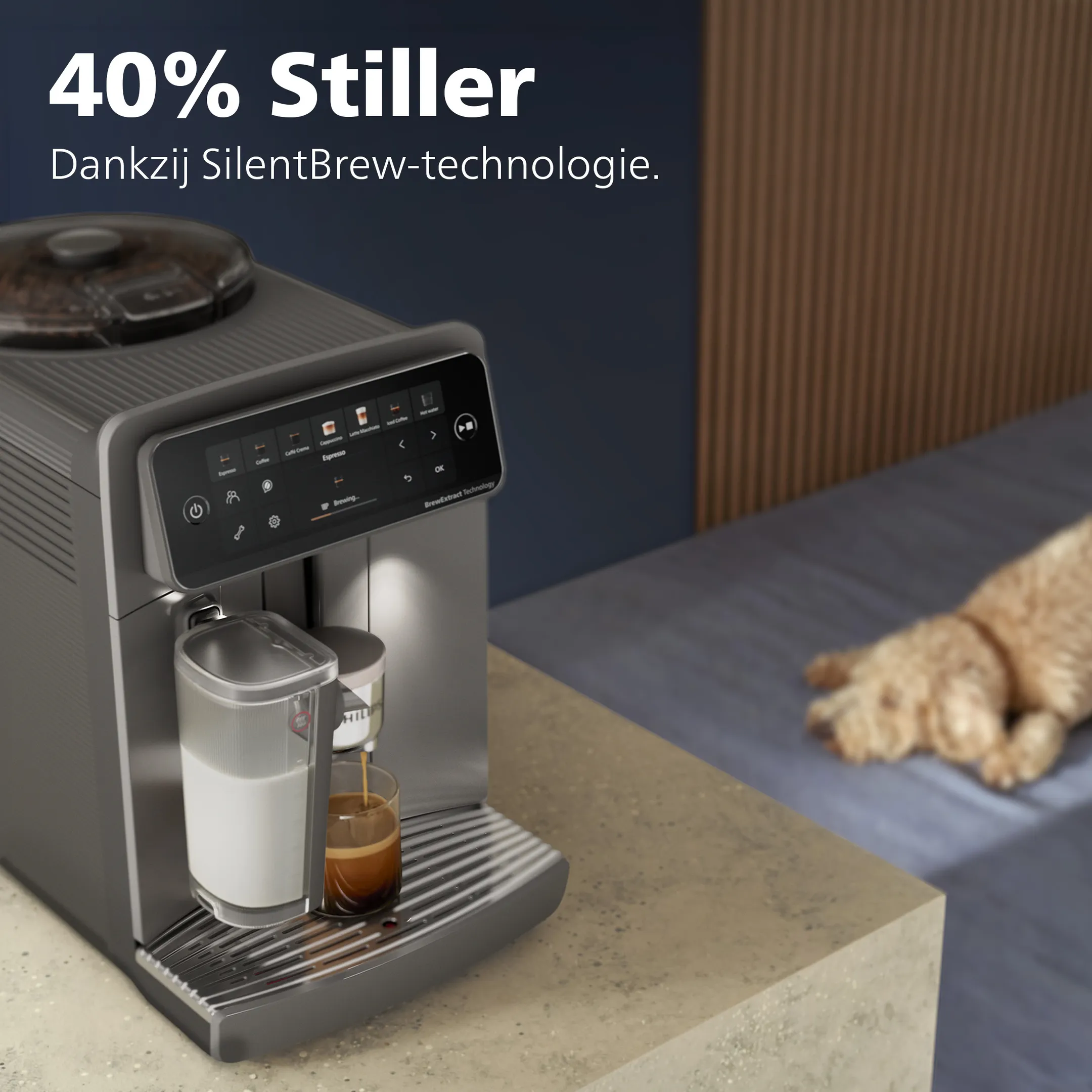 Volautomatische Espressomachine Café Aromis 6000-serie EP6551/91
