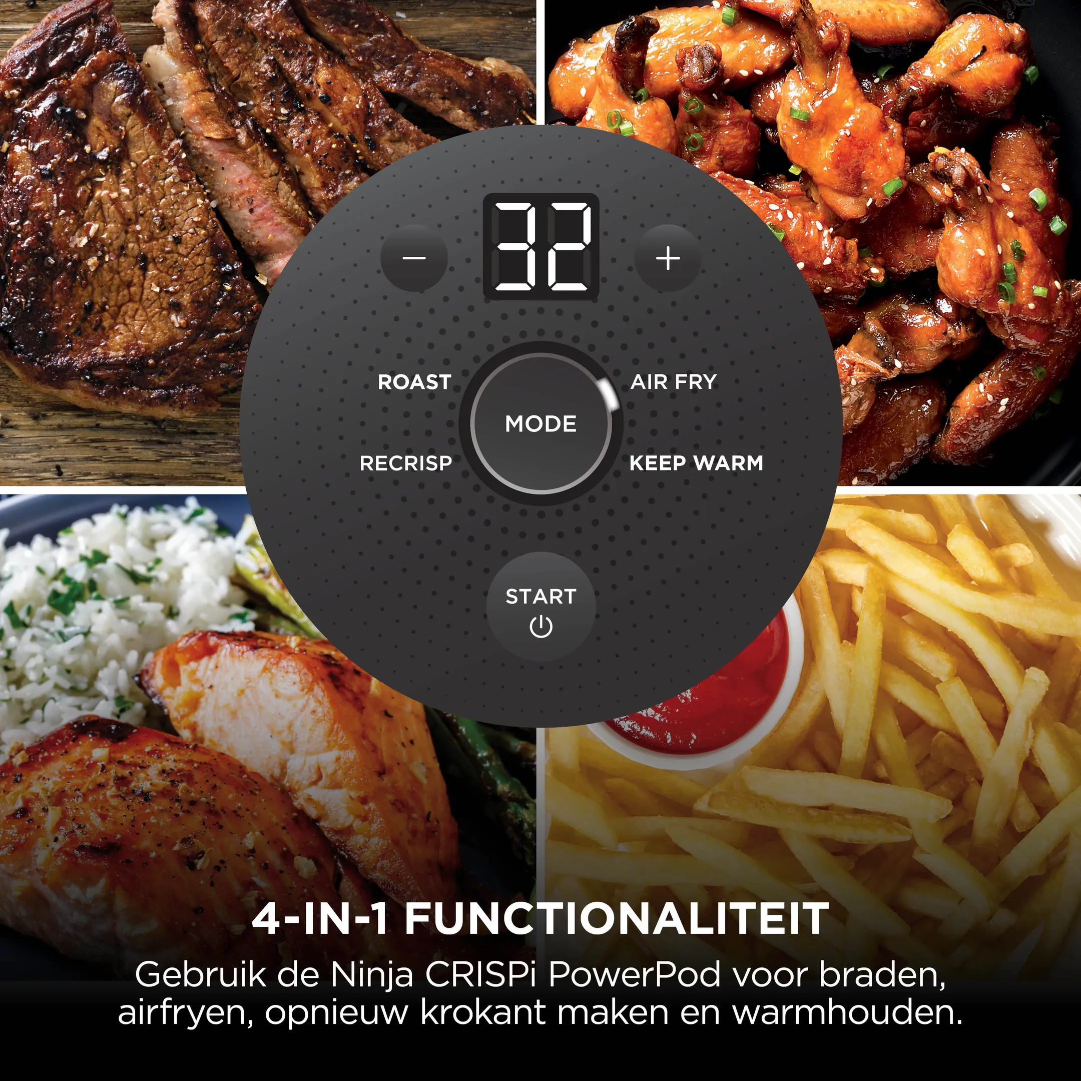 Airfryer CRISPi 4-in-1 FN201EUBL1