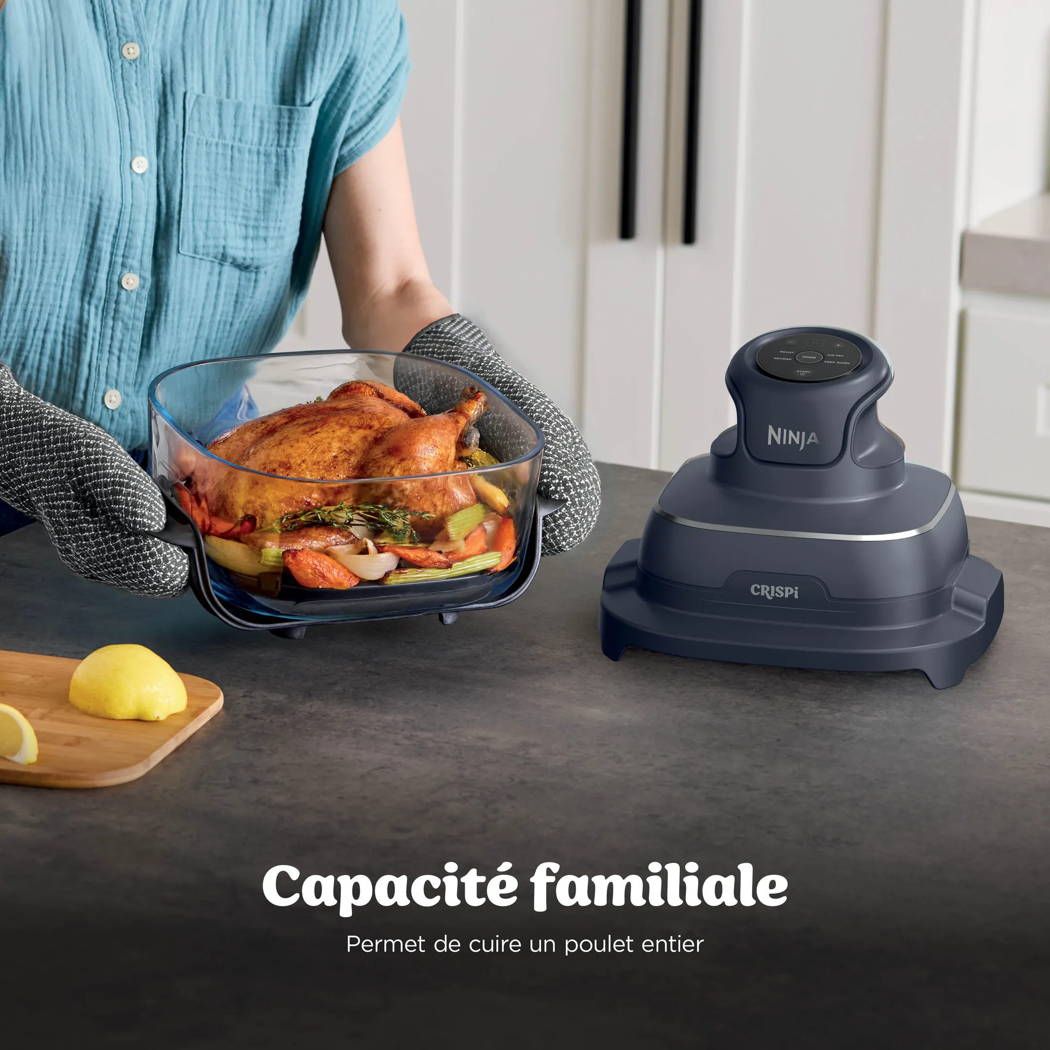 Airfryer CRISPi 4-en-1 FN201EUBL1