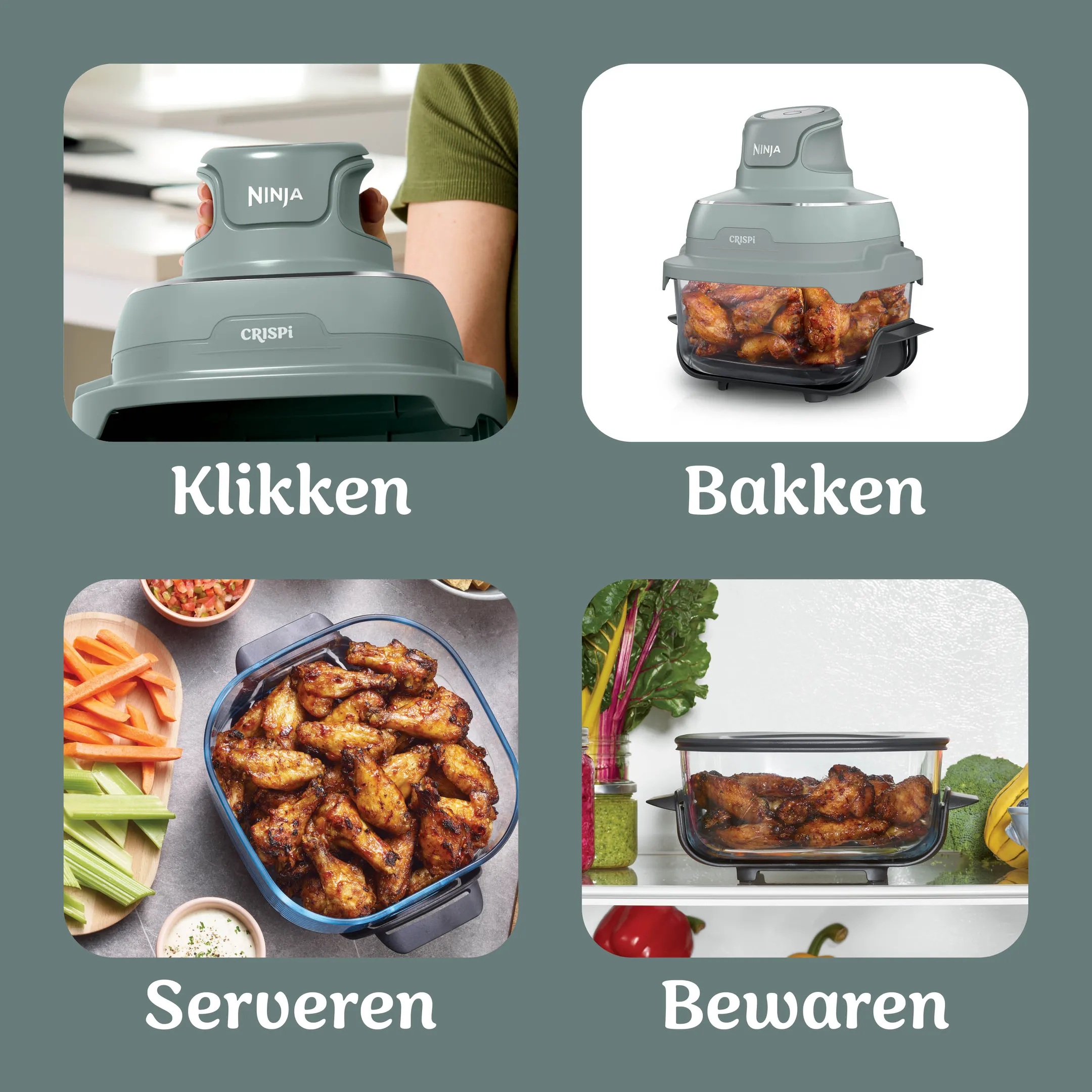 Airfryer CRISPi 4 in 1 FN201EUGN8