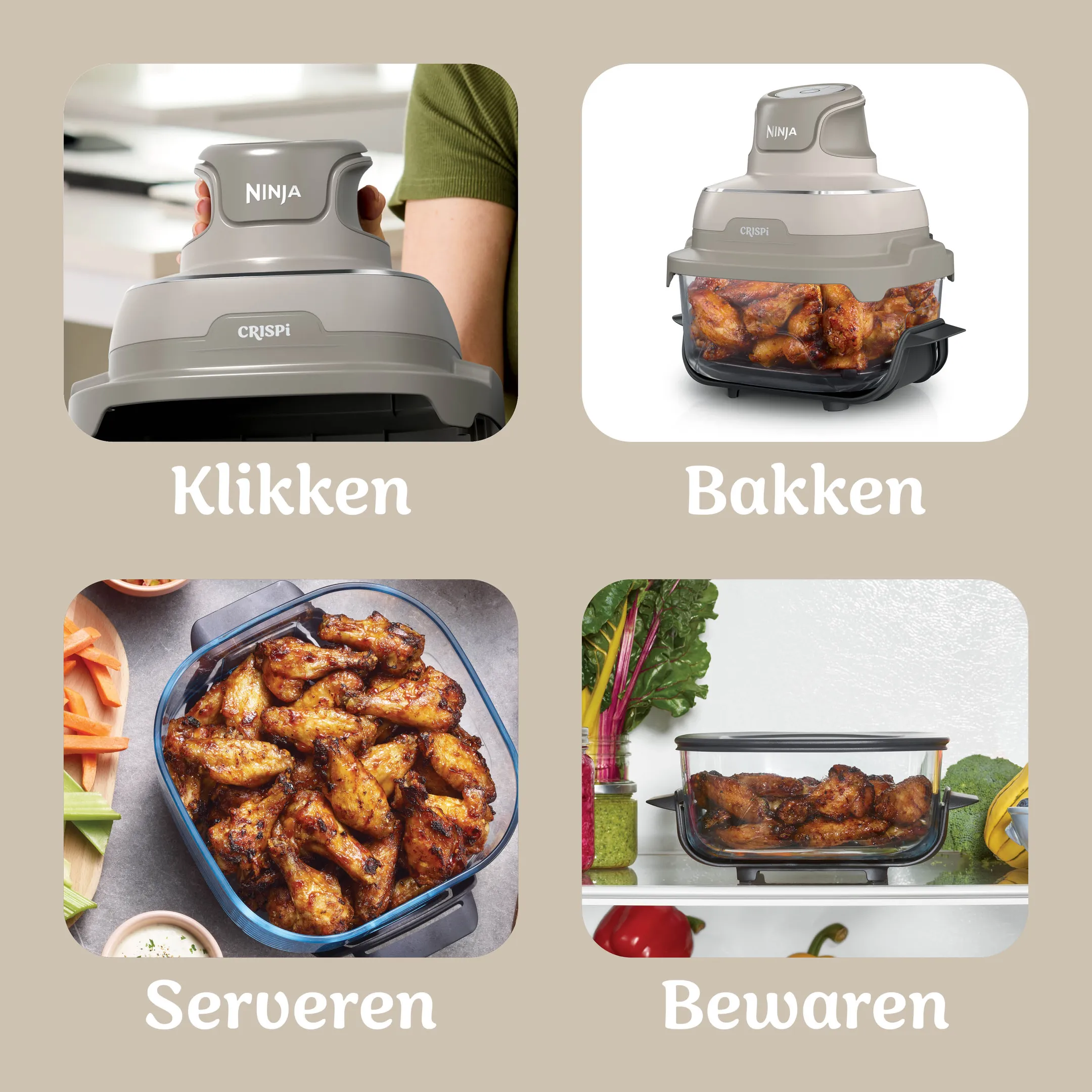 Airfryer CRISPi 4 in 1 FN201EUSD2