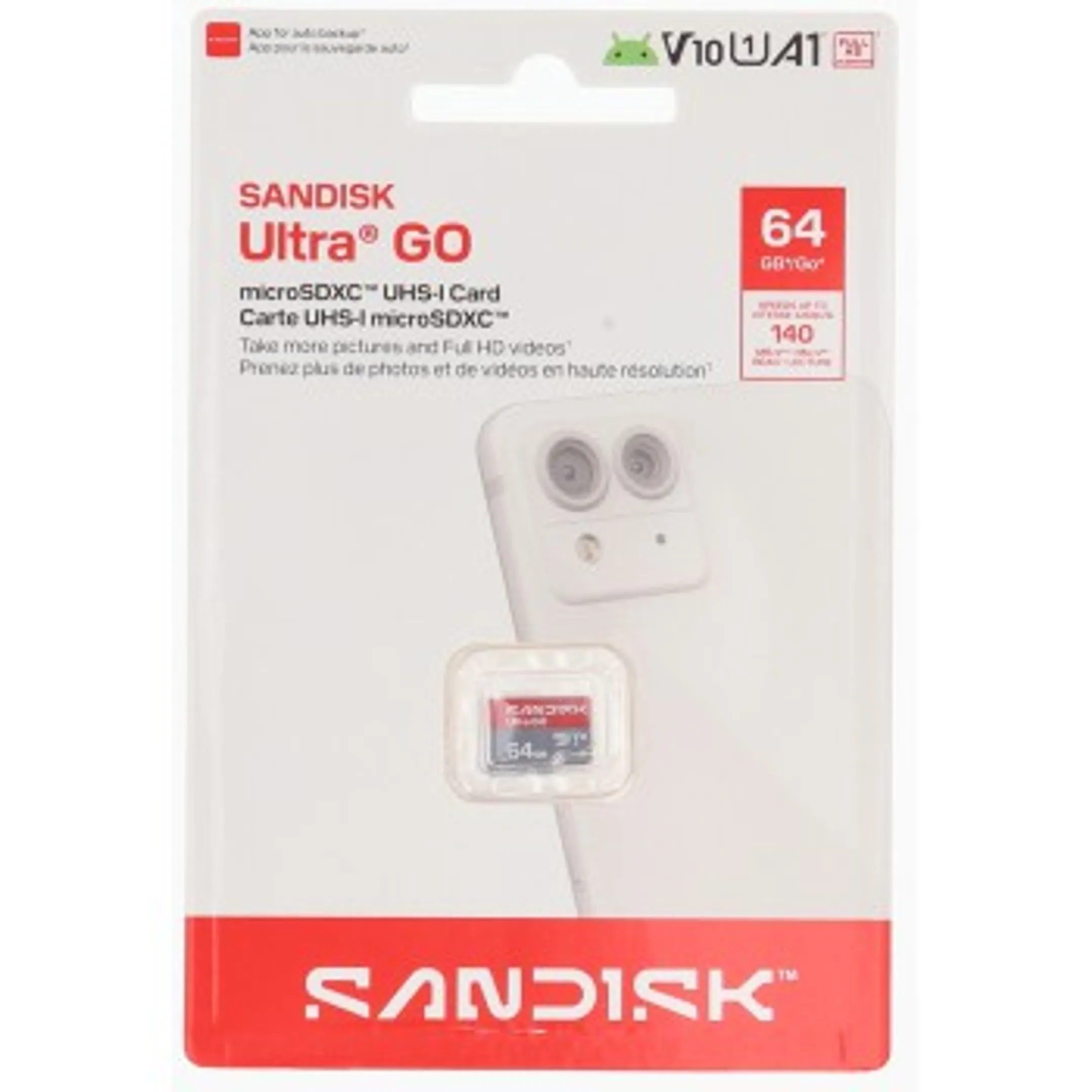 Carte MicroSDXC Ultra GO 64 Go