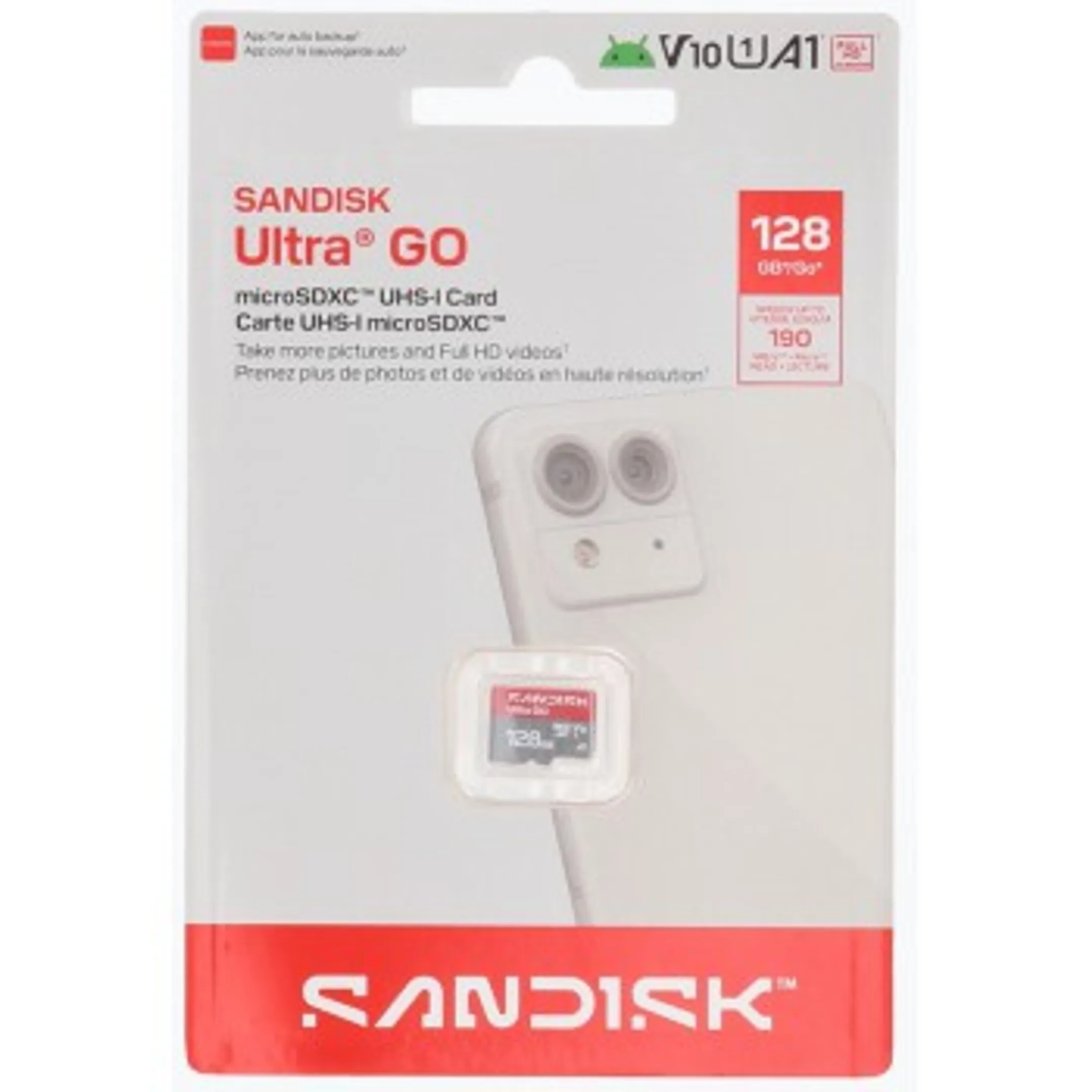Carte MicroSDXC Ultra GO 128 Go