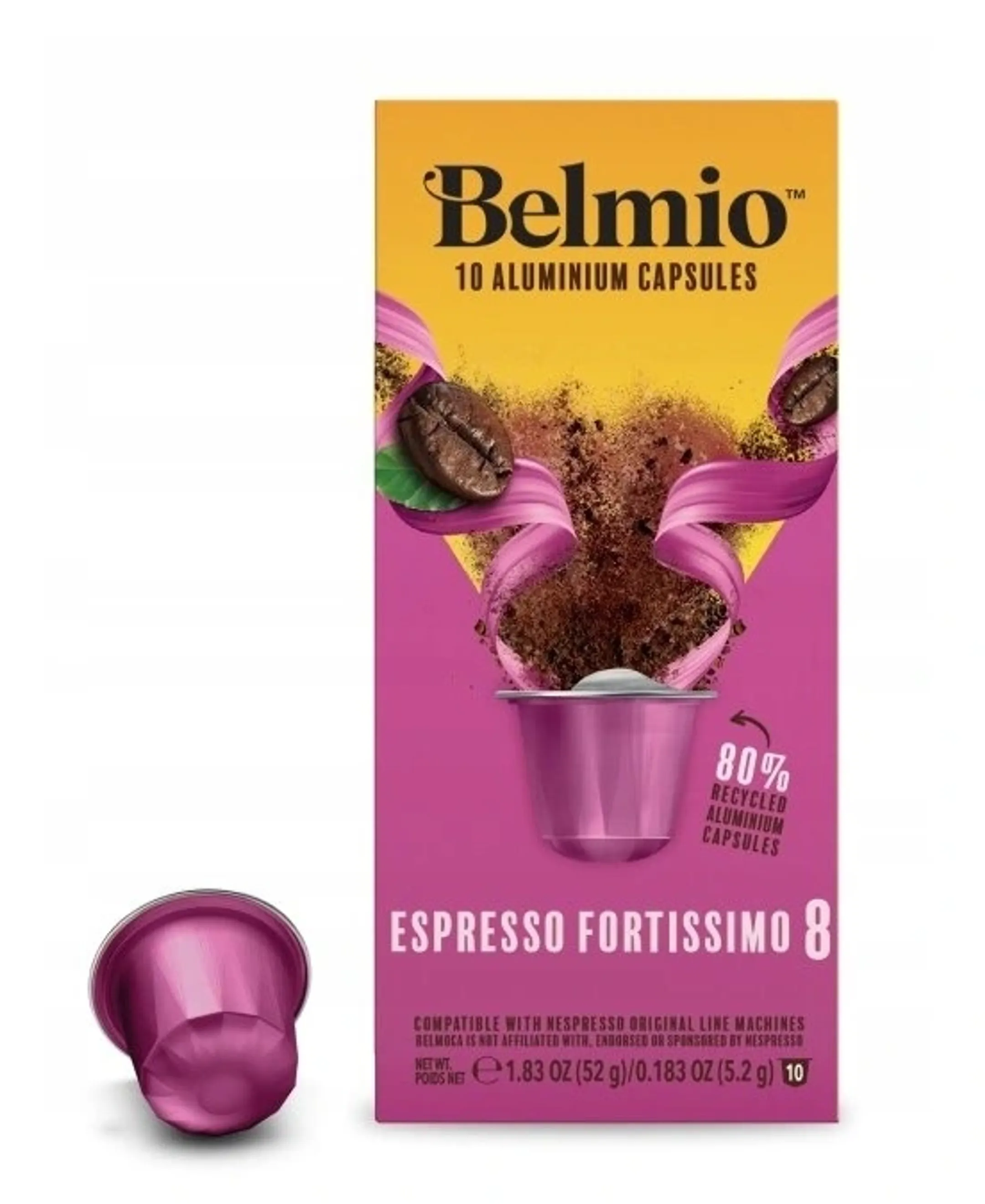 Espresso Fortissimo Donkere Espresso - 10 Capsules