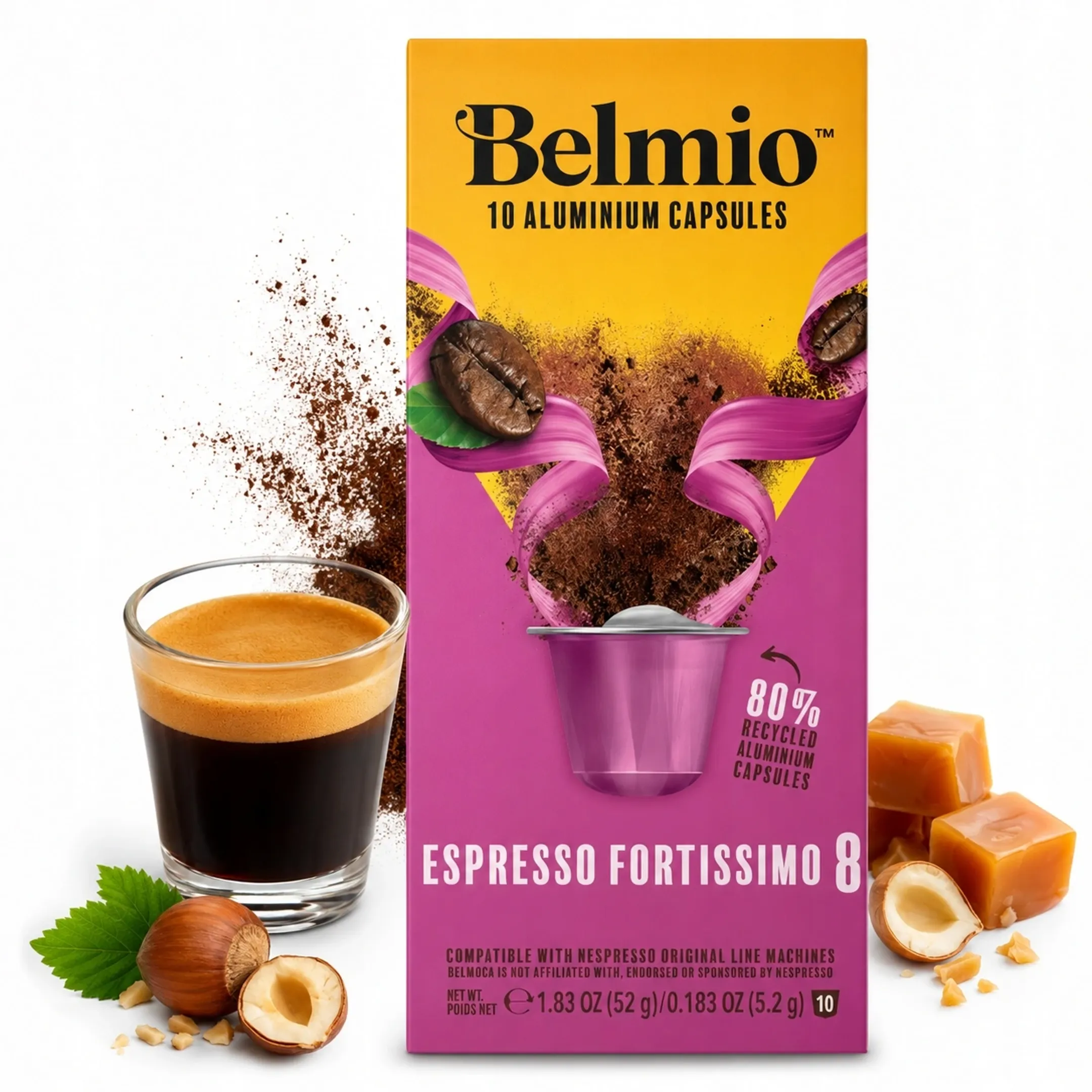 Espresso Fortissimo Donkere Espresso - 10 Capsules