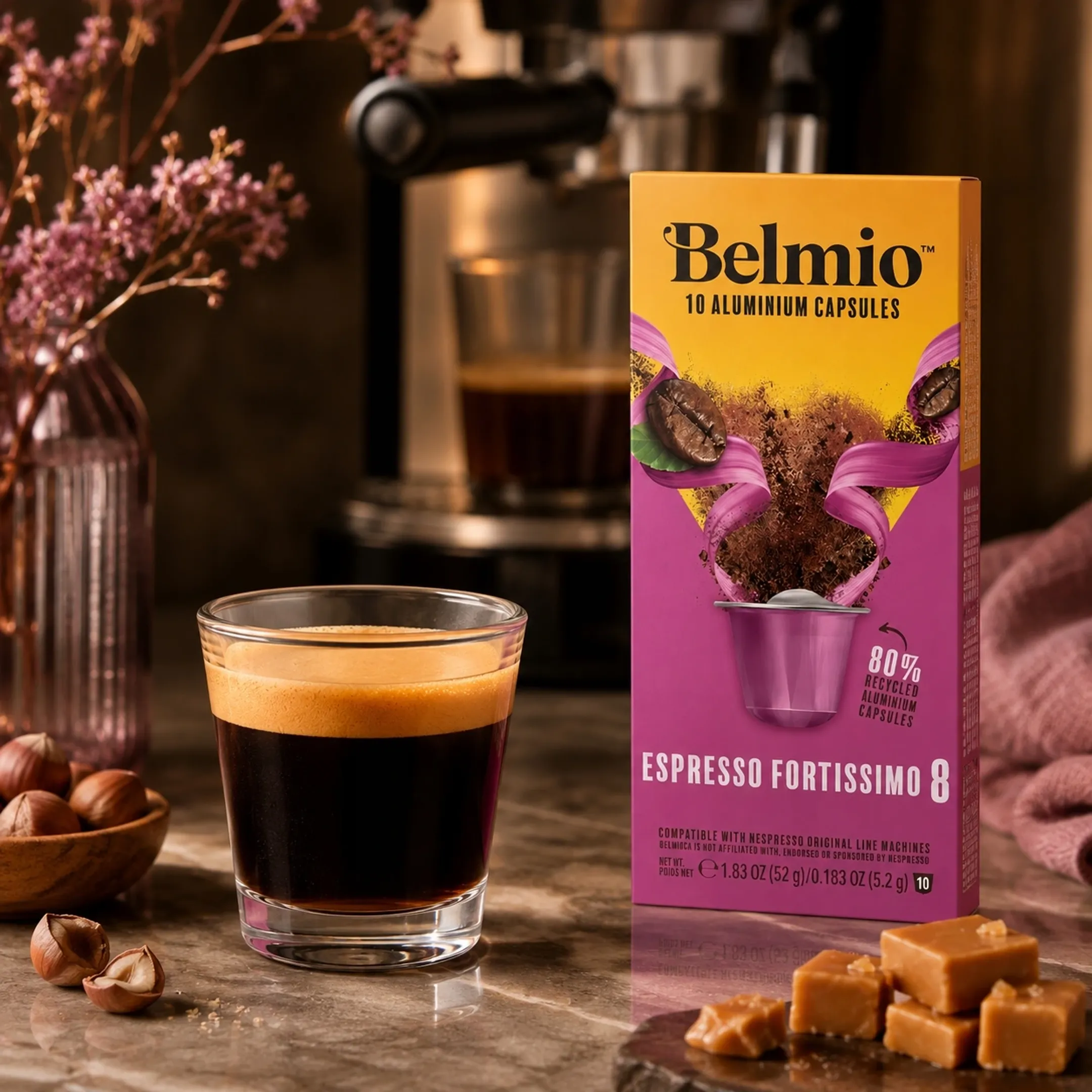 Espresso Fortissimo Donkere Espresso - 10 Capsules