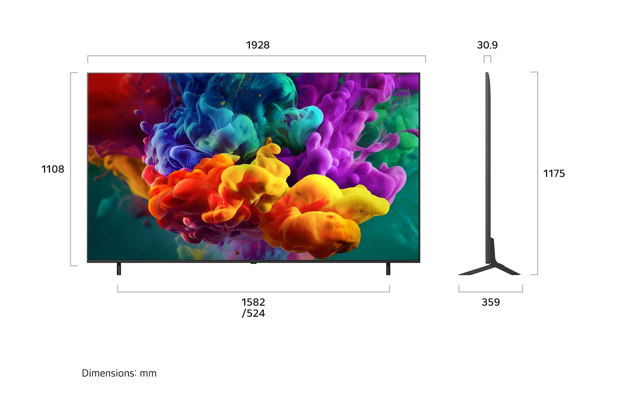 QNED evo AI Mini LED 4K TV 86QNED86B6B (2026) - 86 inch 