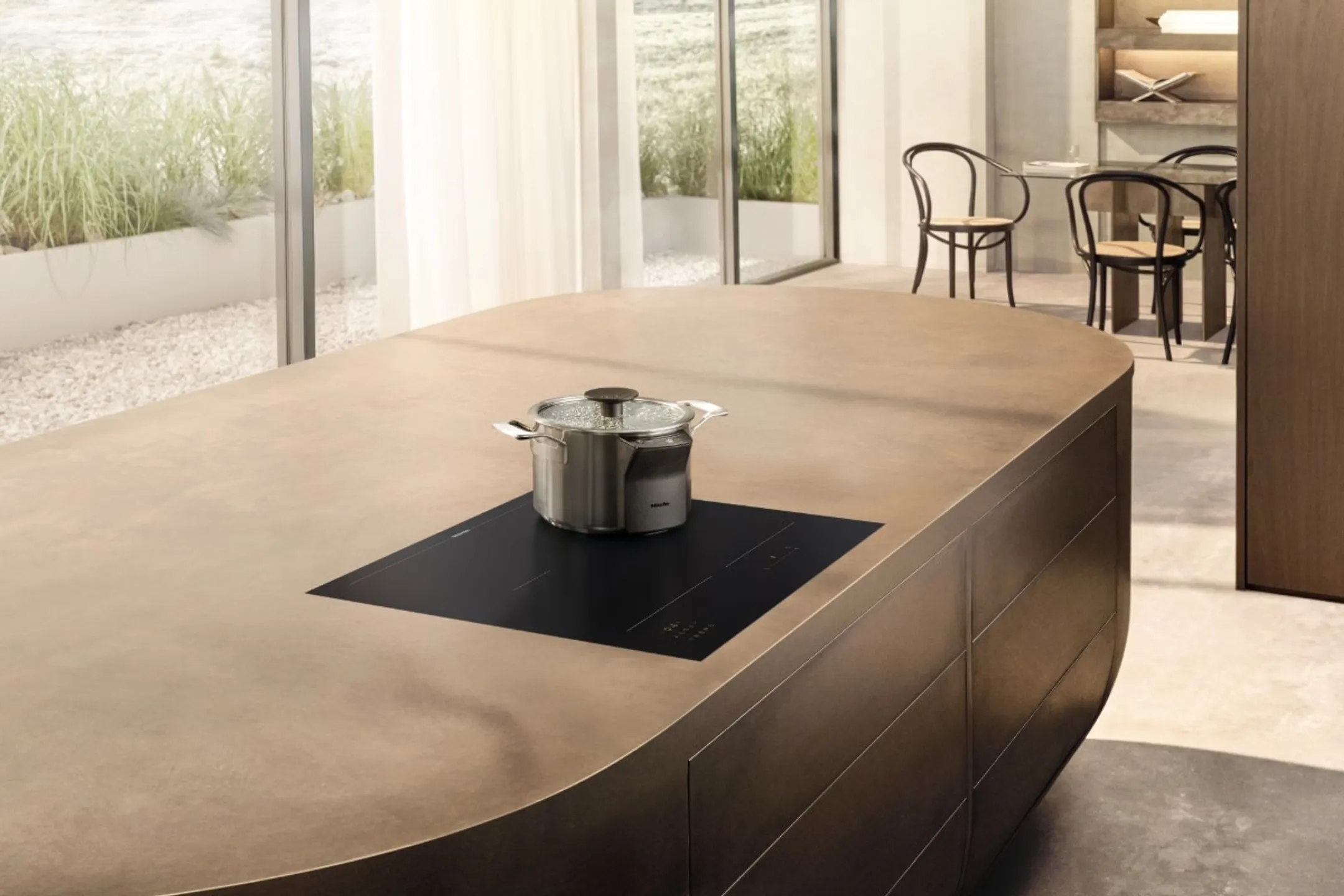 Plaque induction KM 8565 FL MattFinish