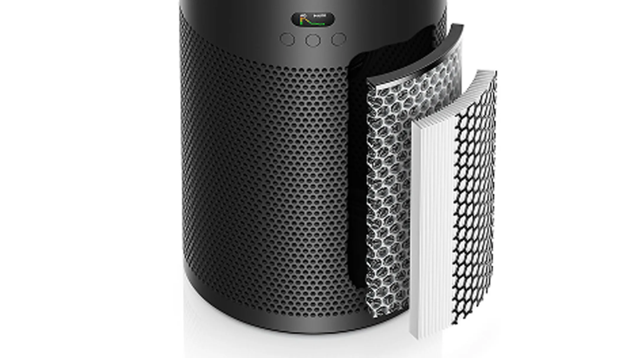 Filtre à charbon actif HushJet 360 pour gaz et odeurs