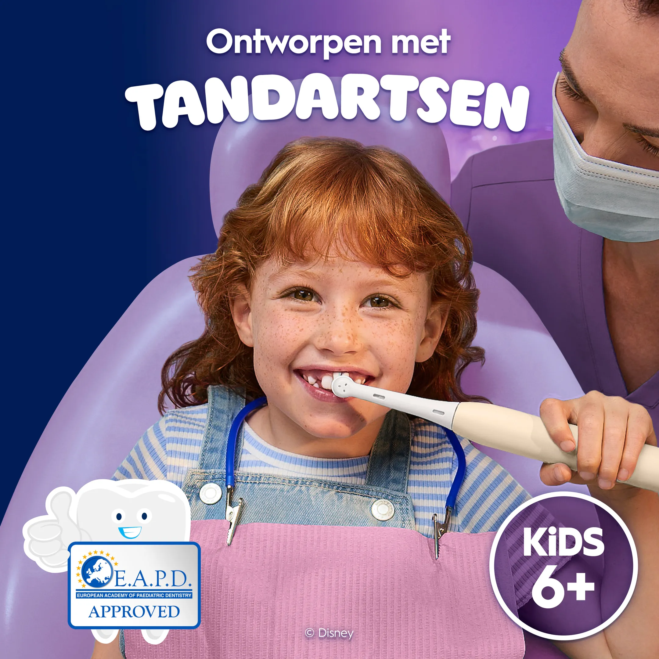 Elektrische tandenborstel iO Kids 6+ Angel