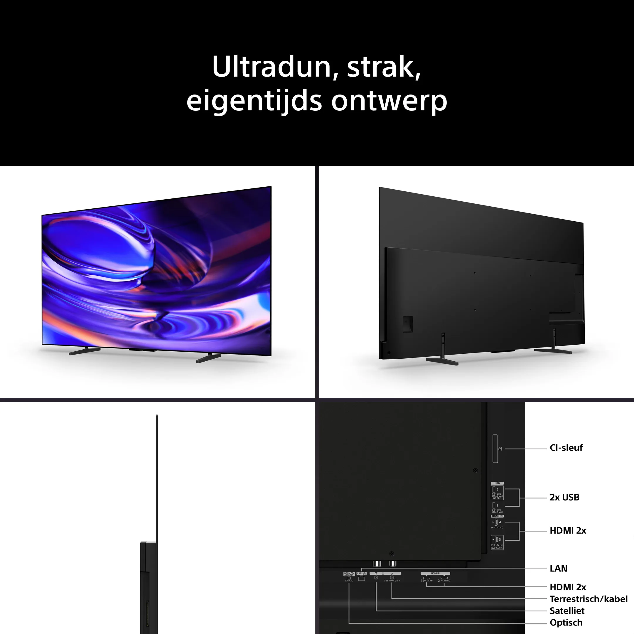 OLED 4K TV Bravia 6 K48A69PB (2026) - 48 inch