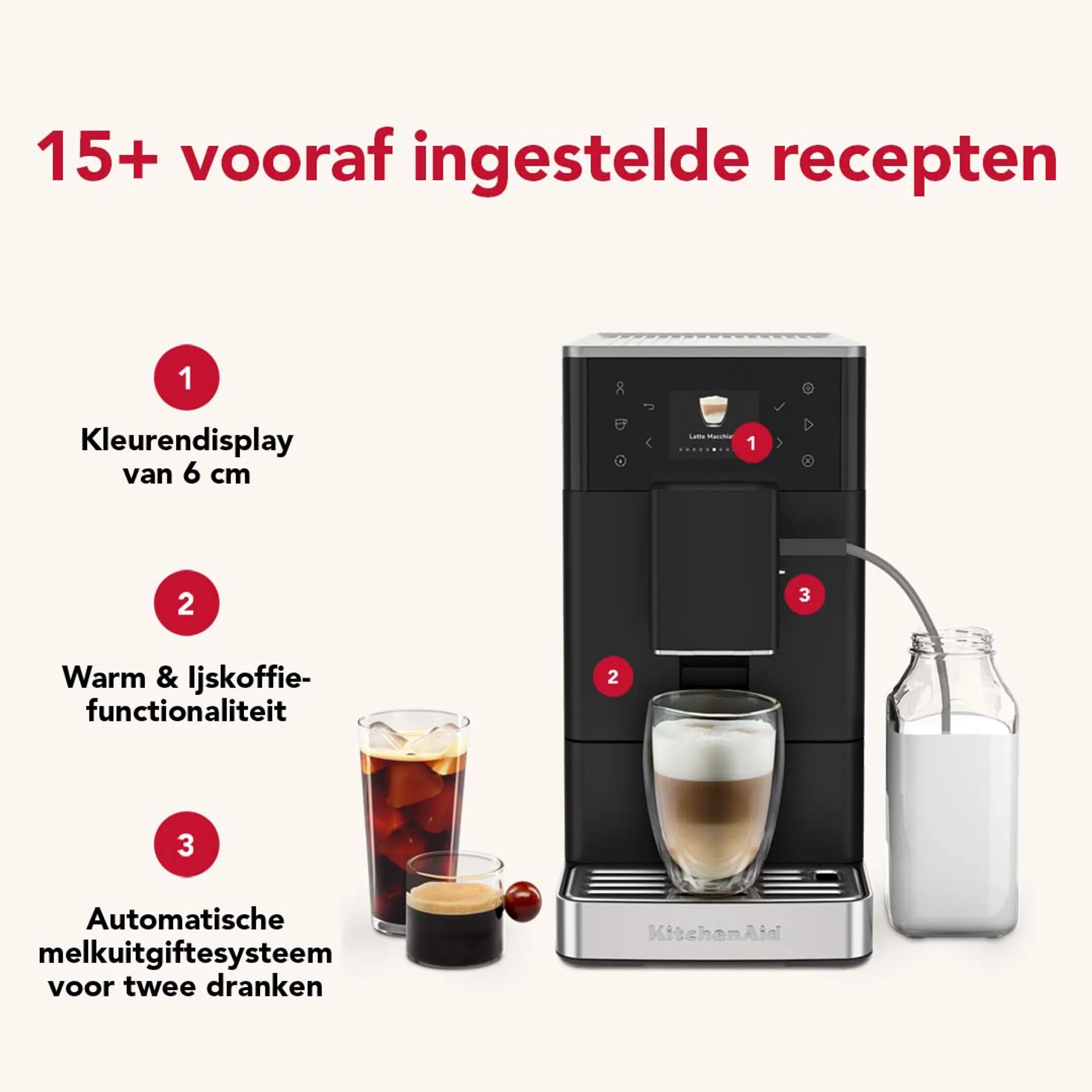 Volautomatische Espressomachine KF3 5KES8453EBM