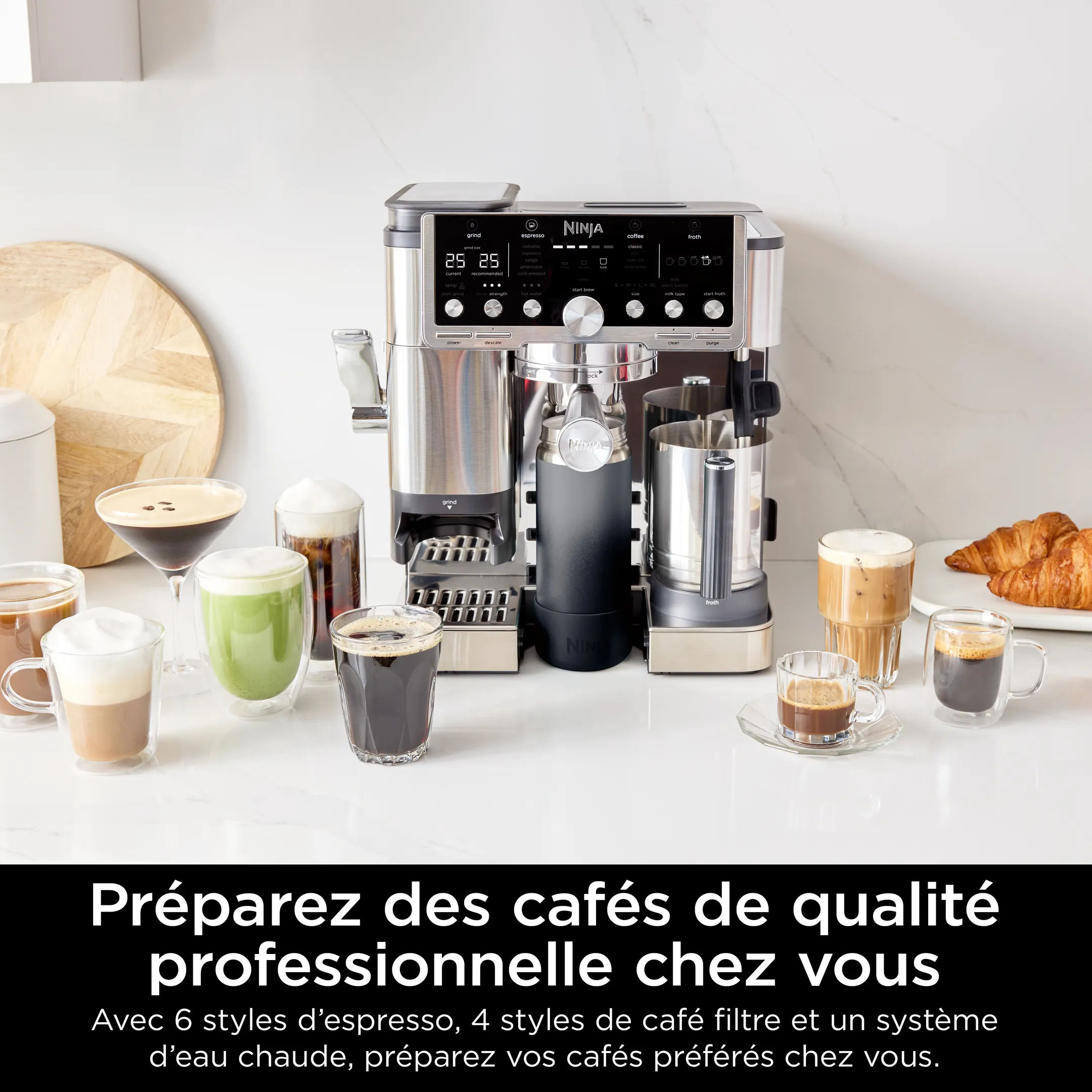 Machine à Expresso Luxe Café Pro ES701EU