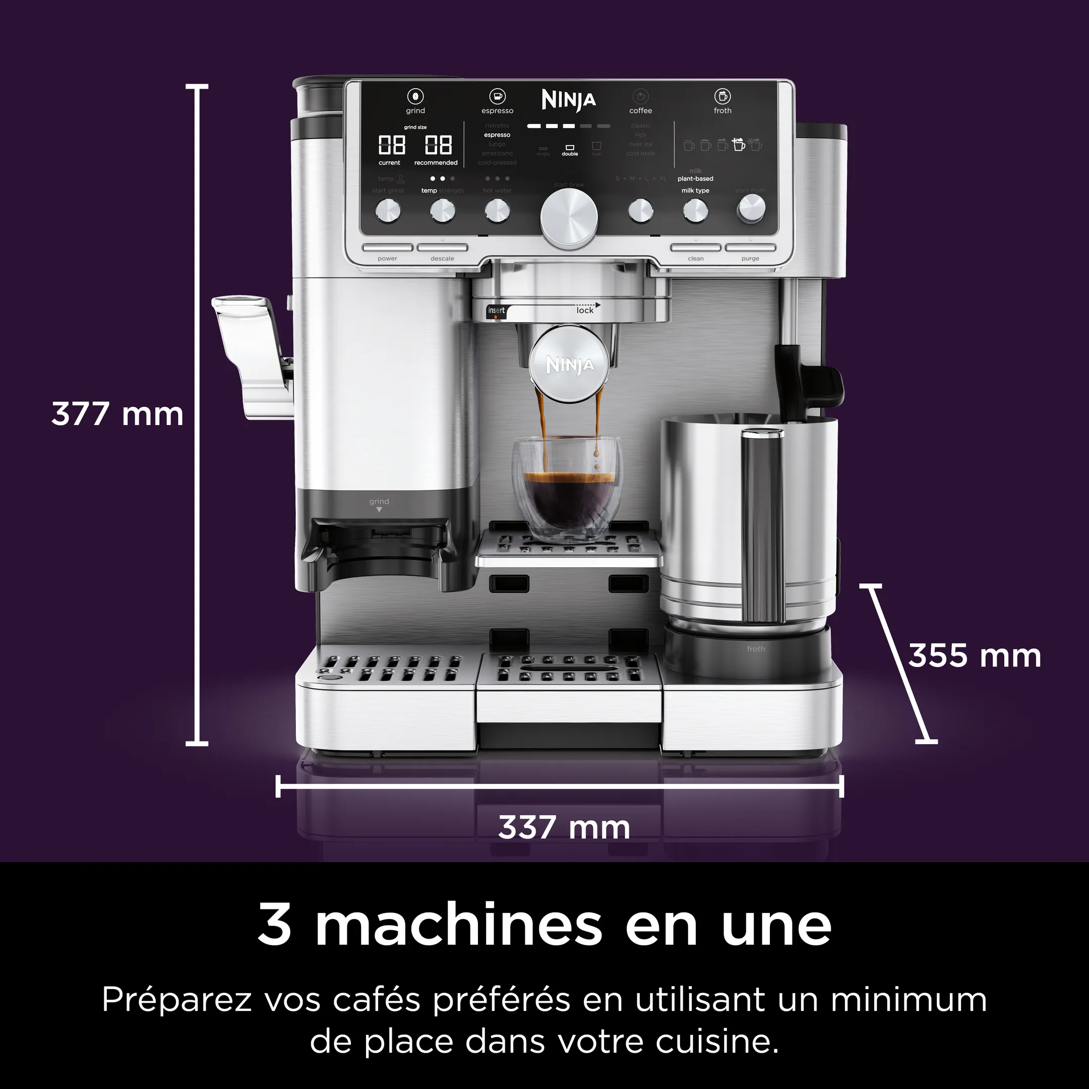 Machine à Expresso Luxe Café Pro ES701EU
