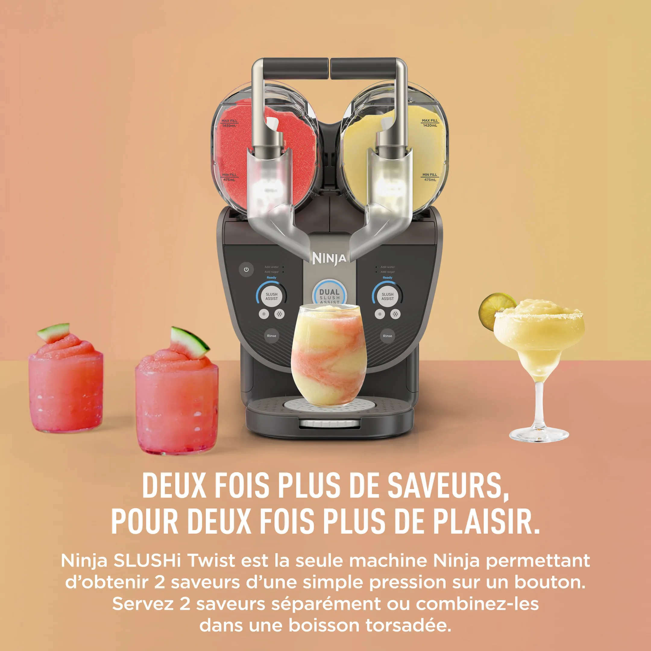 Machine à boissons glacées Twist FS702EUBR
