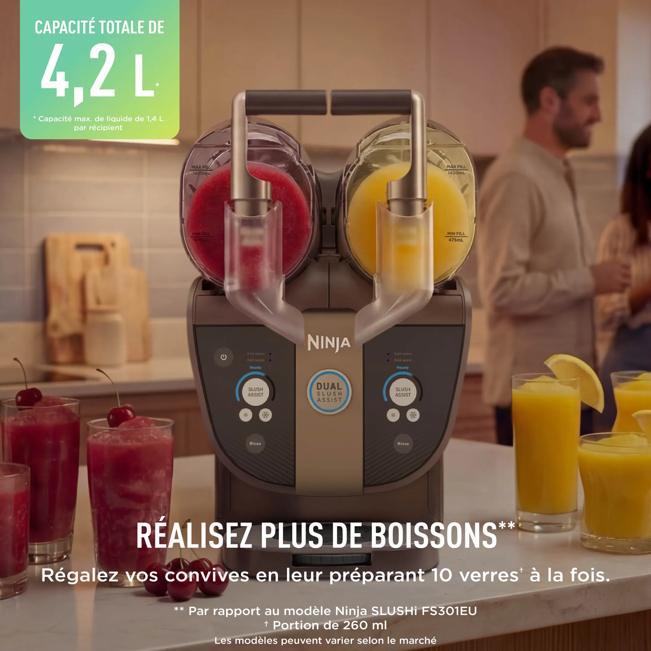Machine à boissons glacées Twist FS702EUBR