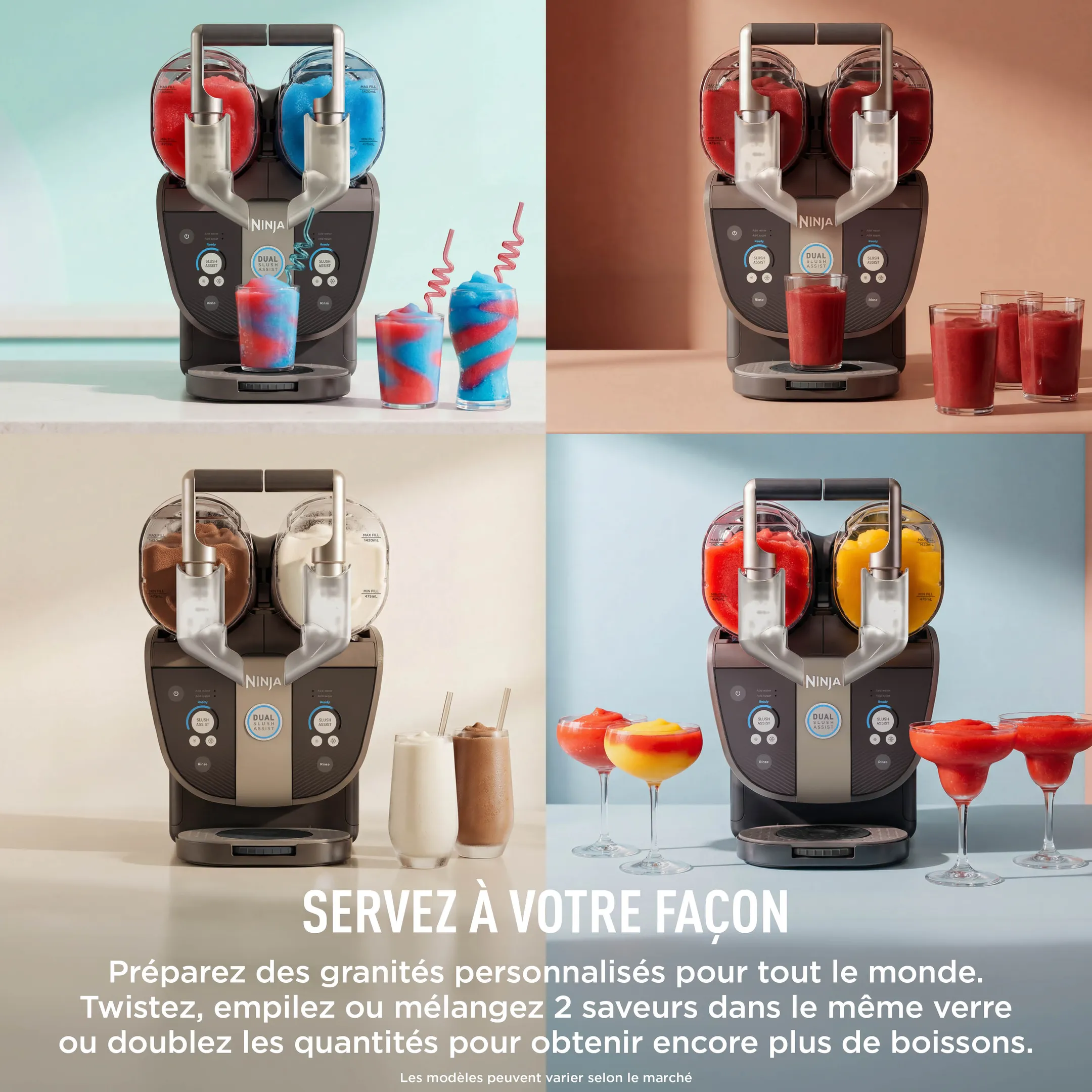 Machine à boissons glacées Twist FS702EUBR