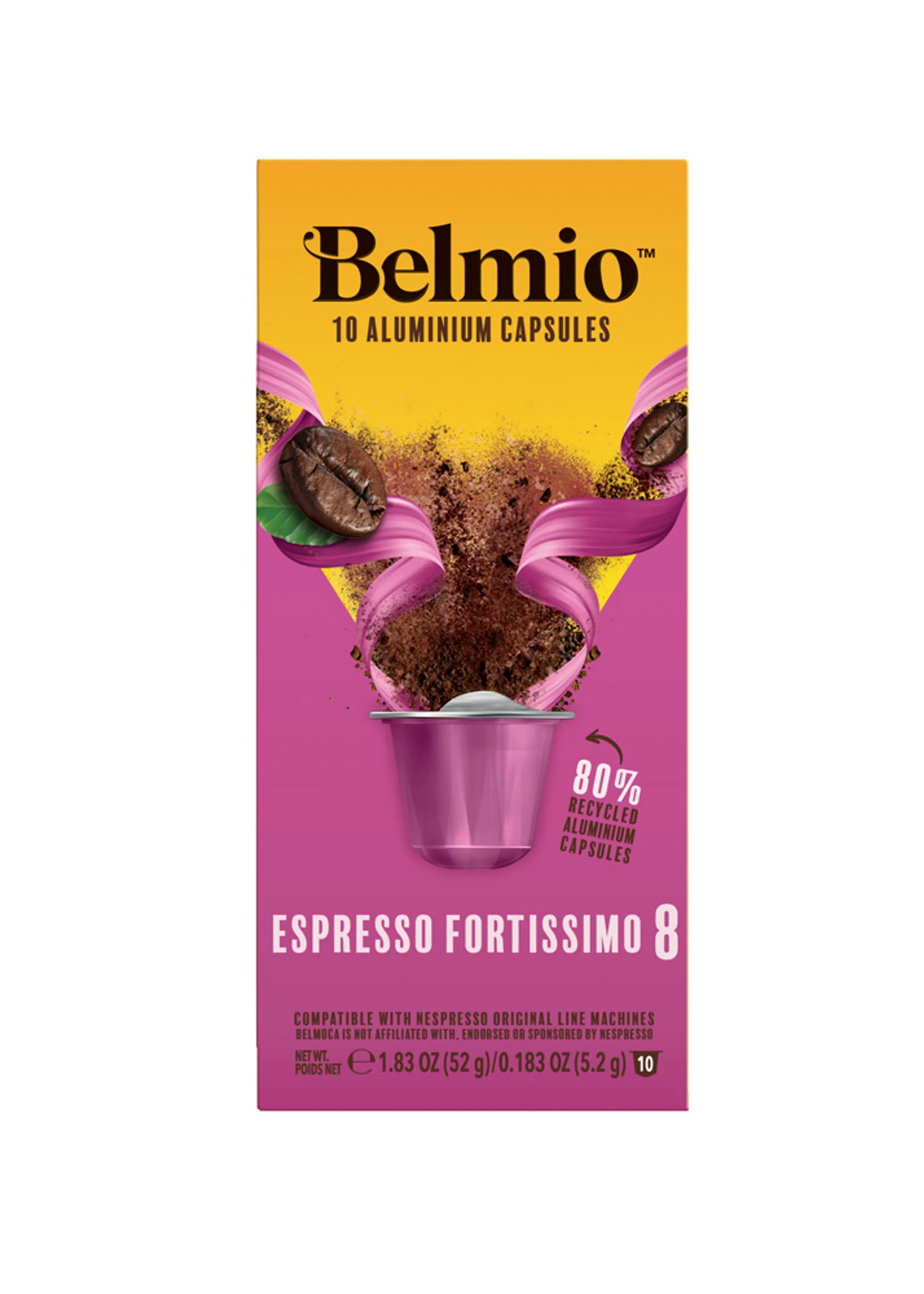 Espresso Fortissimo Donkere Espresso - 10 Capsules