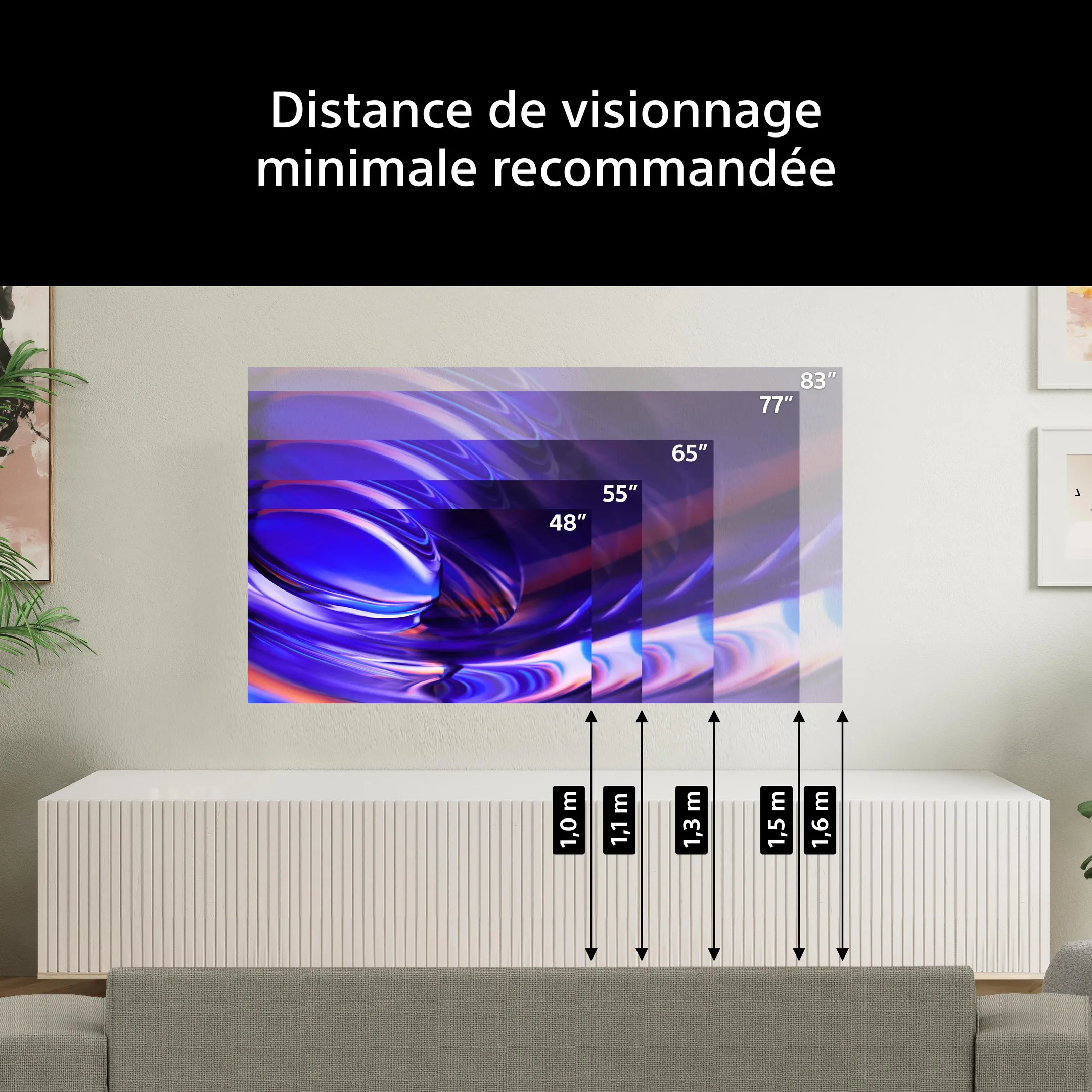 OLED 4K TV Bravia 6 K65A69PB (2026) - 65 pouces