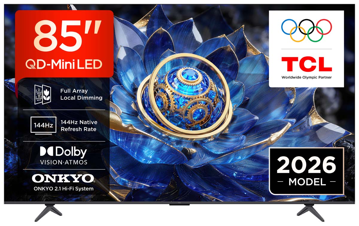 TCL QD-Mini LED 4K TV 85P89L (2026) - 85 inch