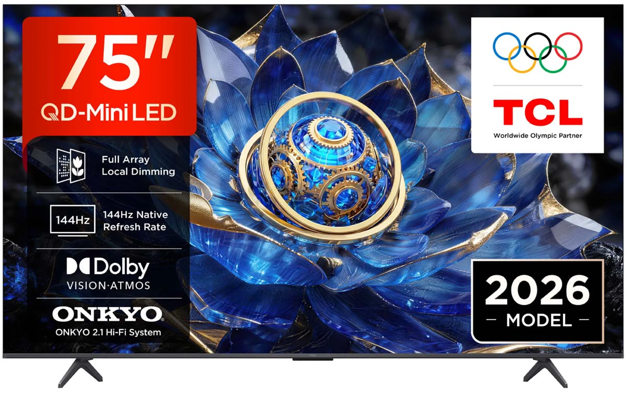 QD-Mini LED 4K TV 75P89L (2026) - 75 inch