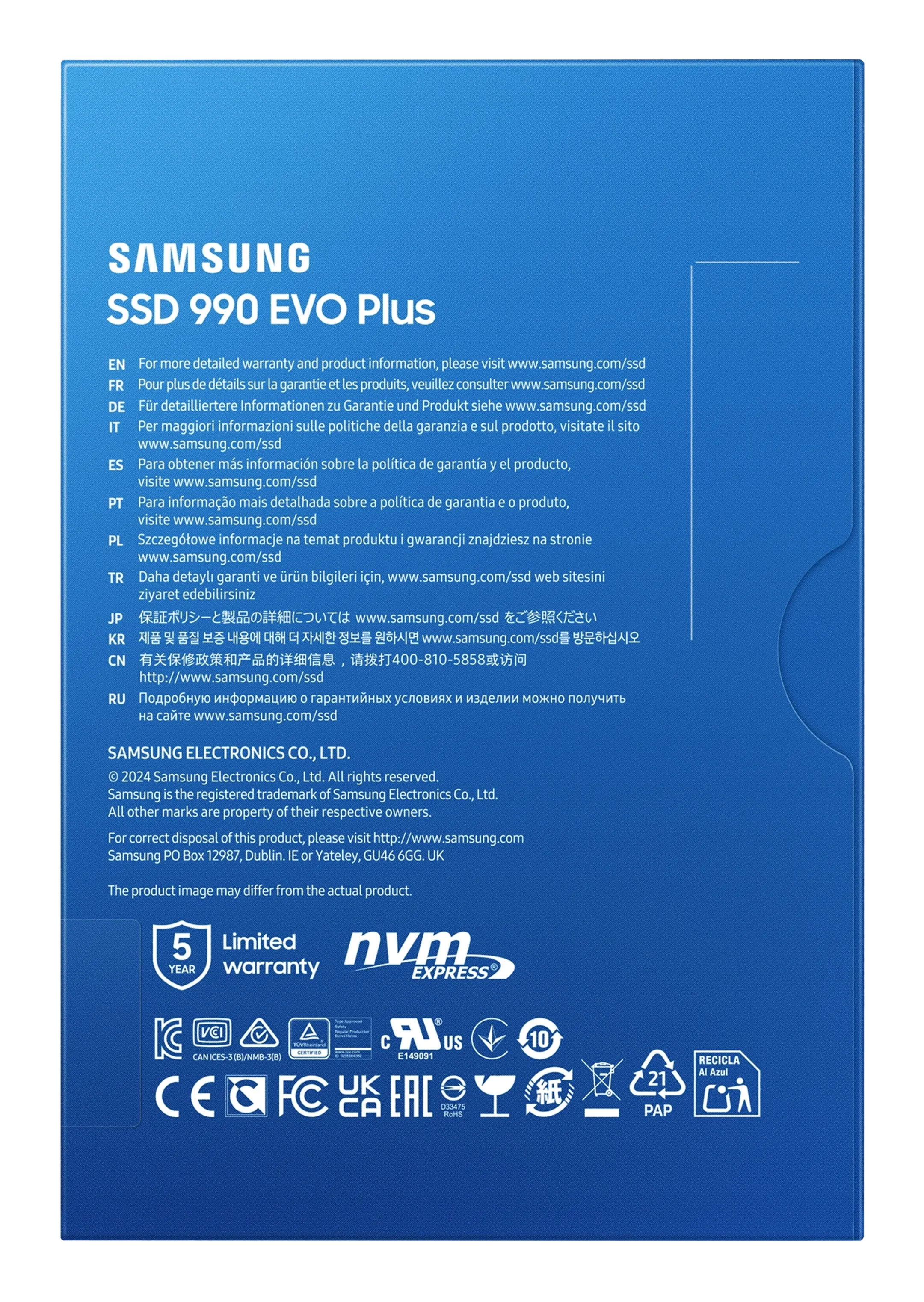 990 EVO Plus NVMe™ M.2 SSD 2TB