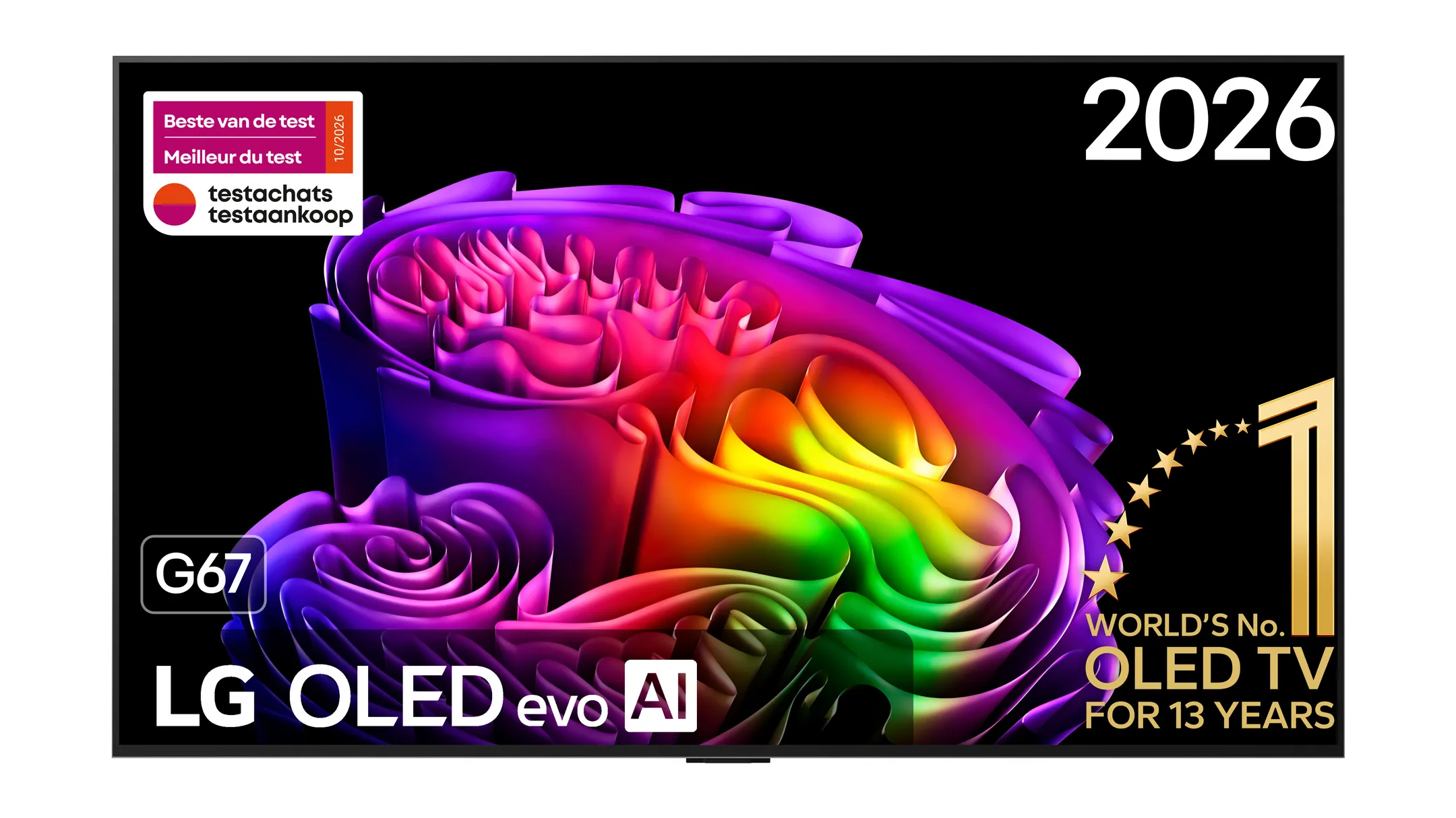 TV OLED evo 4K OLED55G67LW (2026) - 55 inch