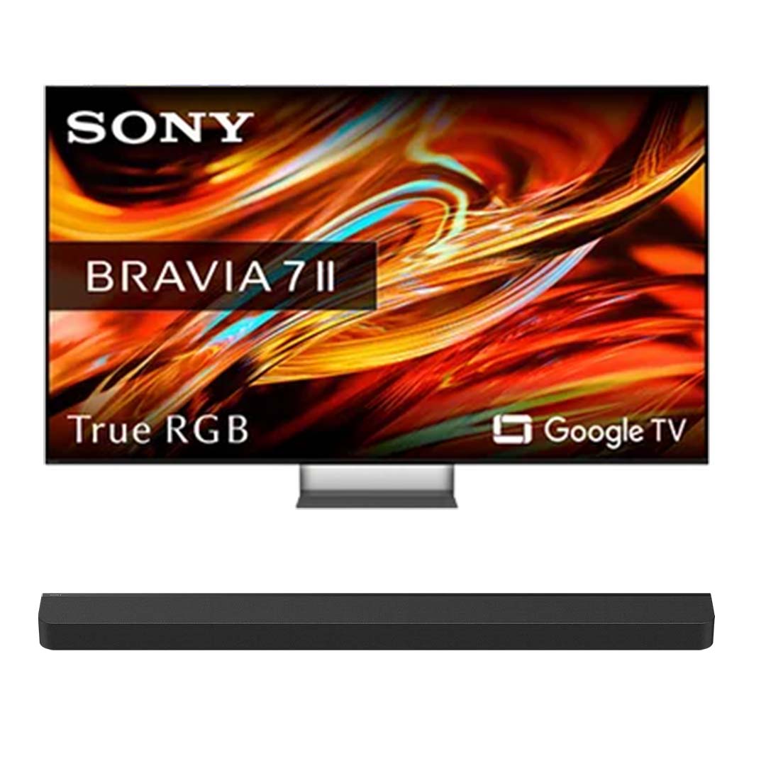 Sony Bundel - RGB LED 4K TV BRAVIA 7 || K55XR79M2B (2026) - 55 inch + Bravia Theatre Bar 9 soundbar - 7.0.2 kanalen