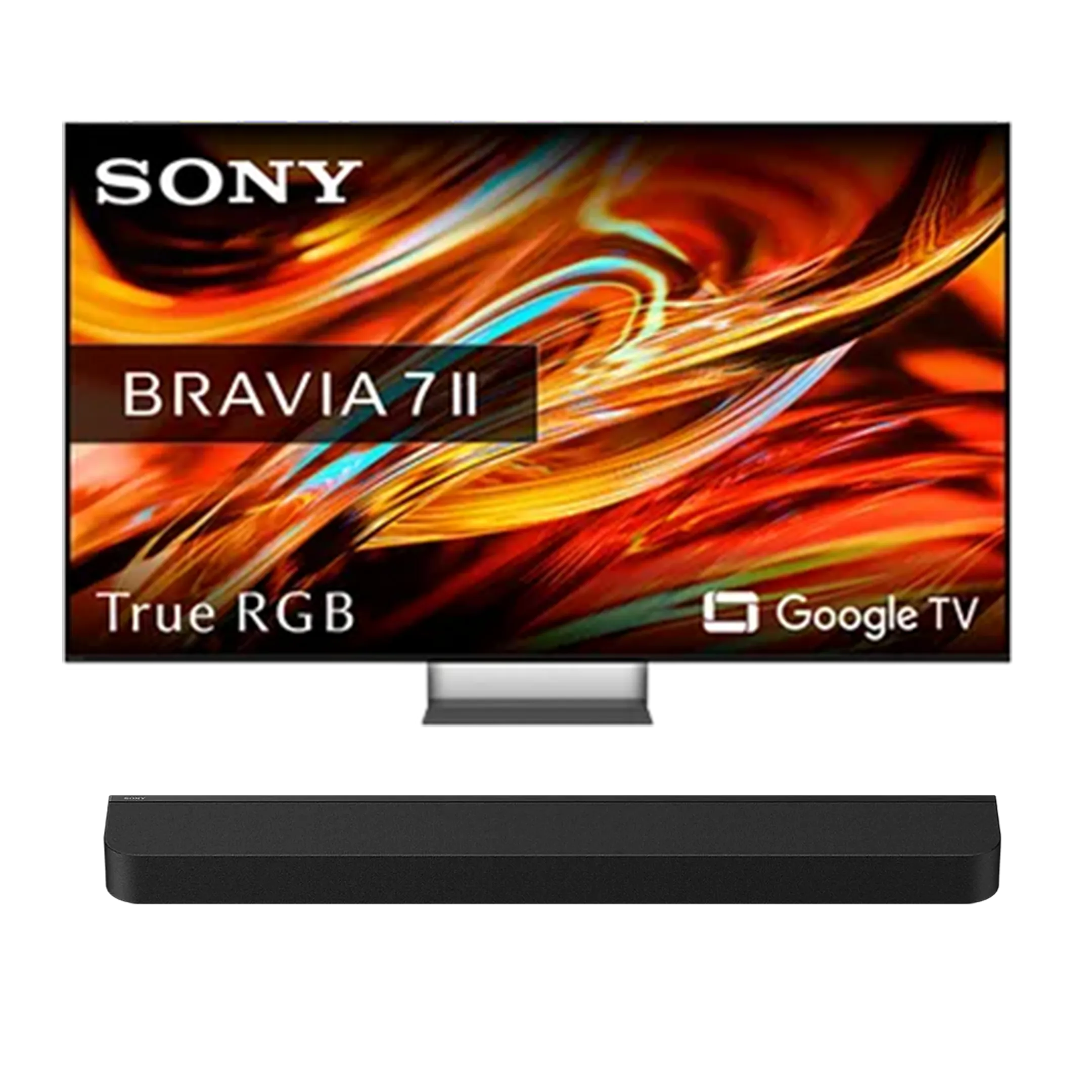 Bundle - RGB LED 4K TV BRAVIA 7 || K75XR79M2PB (2026) - 75 pouces + Barre de son Bravia Theatre Bar 9 - 7.0.2 canaux