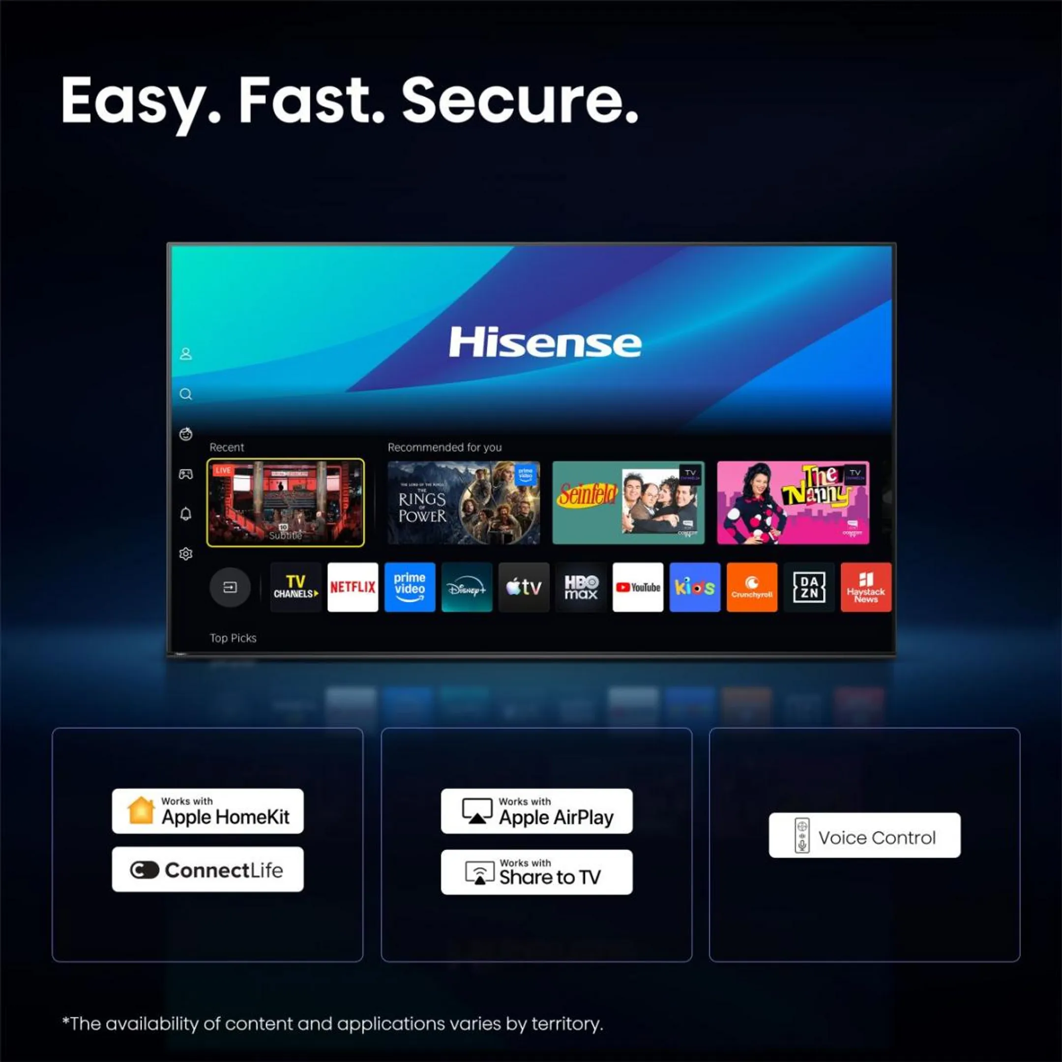 Hi-QLED 4K TV 85E79S PRO (2026) - 85 pouces