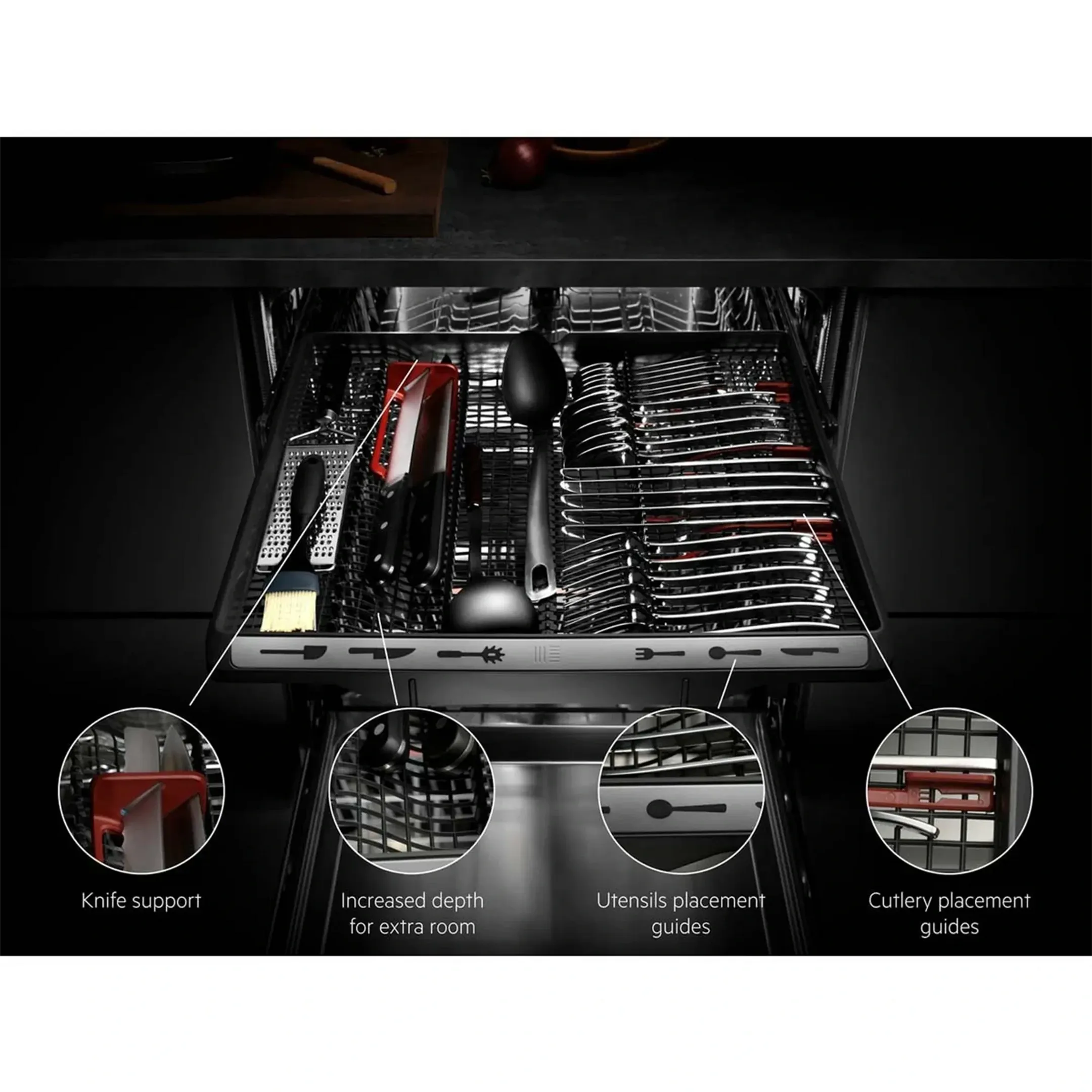 Lave-vaisselle encastrable FEE74716PM QuickSelect AirDry